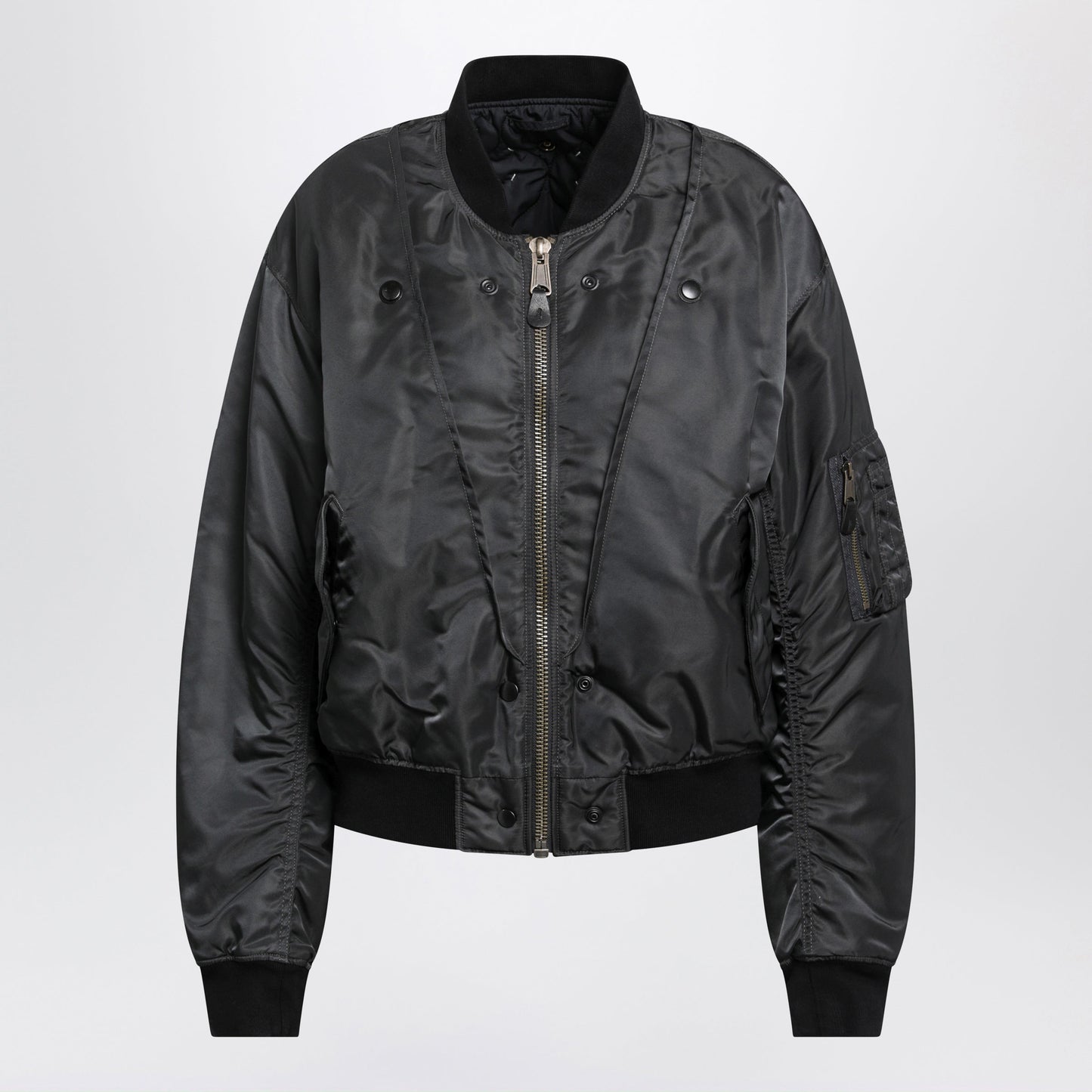 Maison Margiela Reversible Dark Grey Ma-1 Jacket Women MAISON MARGIELA