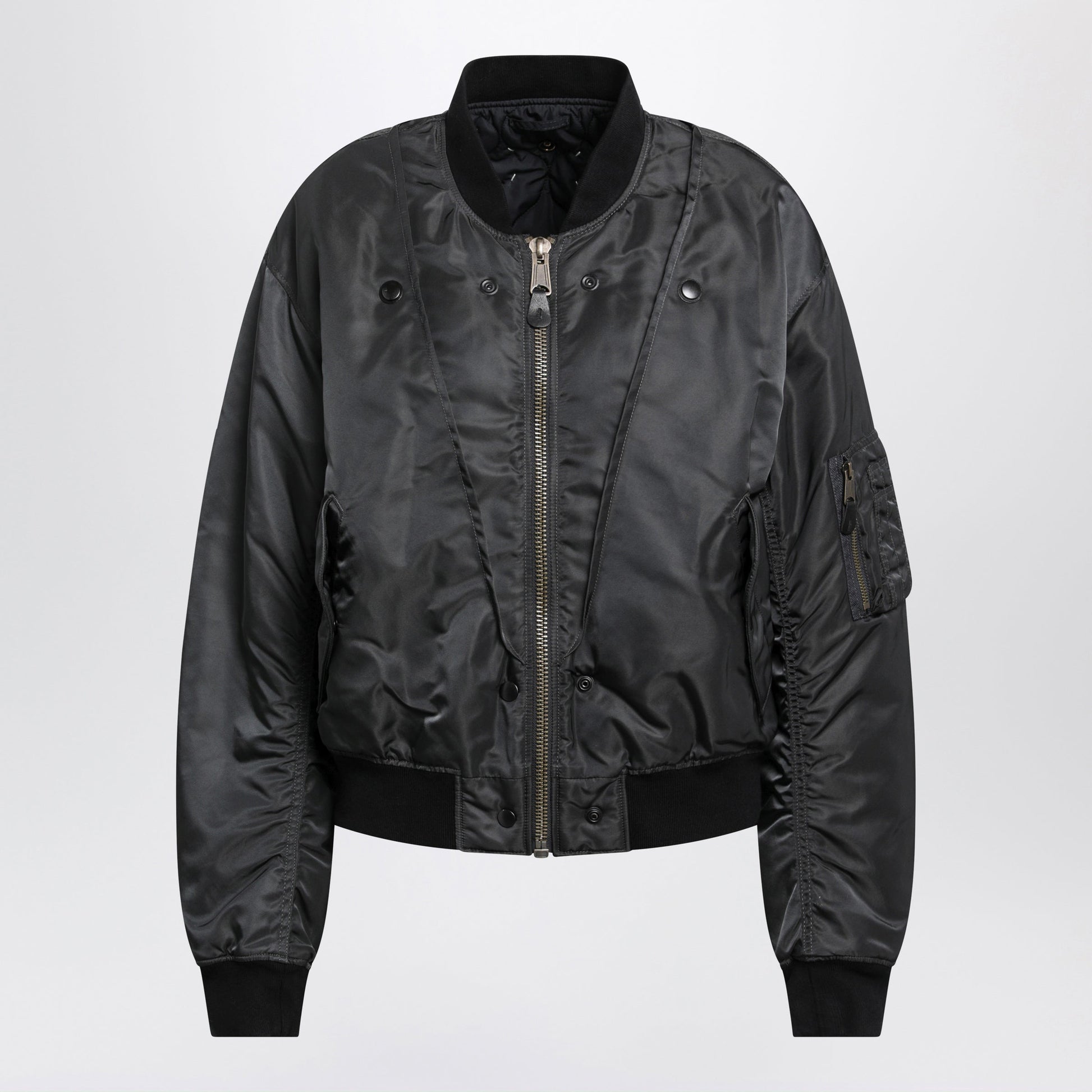 Maison Margiela Reversible Dark Grey Ma-1 Jacket Women MAISON MARGIELA