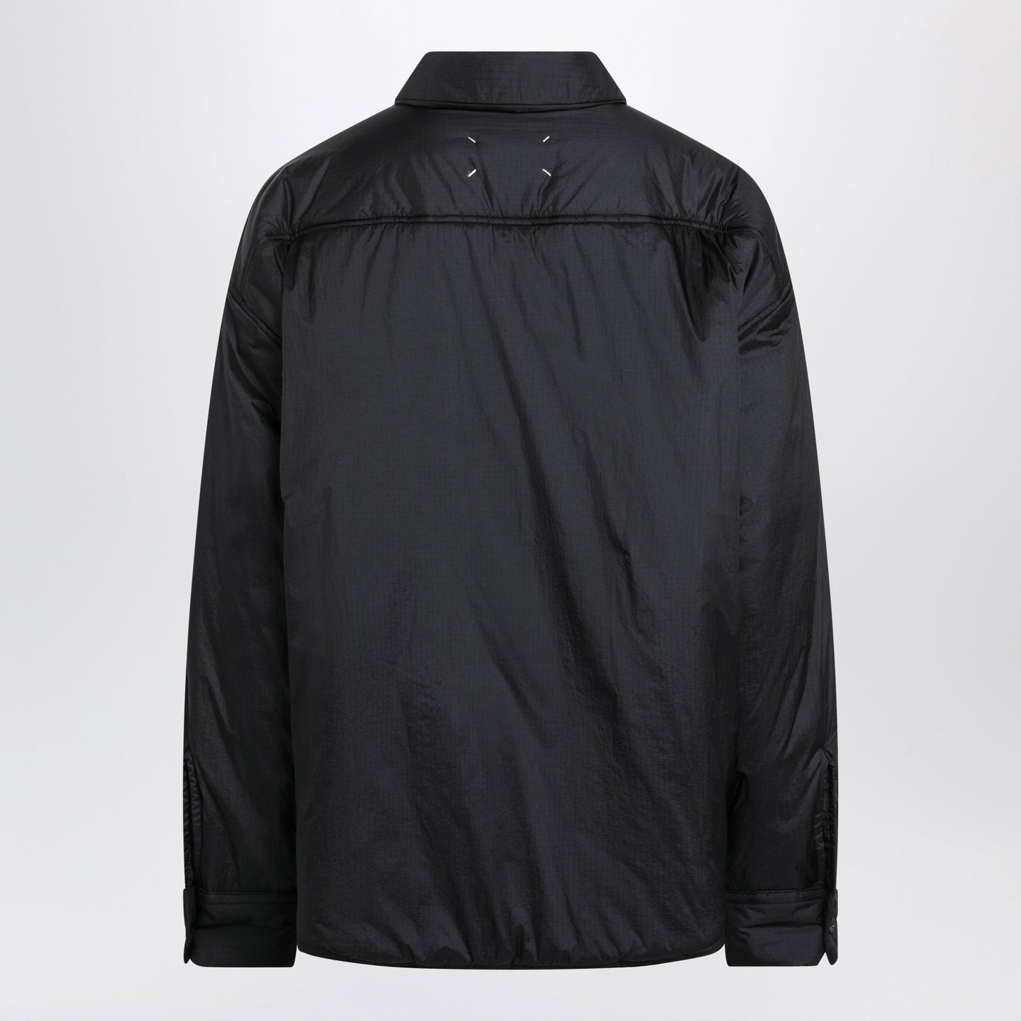 Maison Margiela Oversized Black Padded Jacket In Polyamide Women MAISON MARGIELA