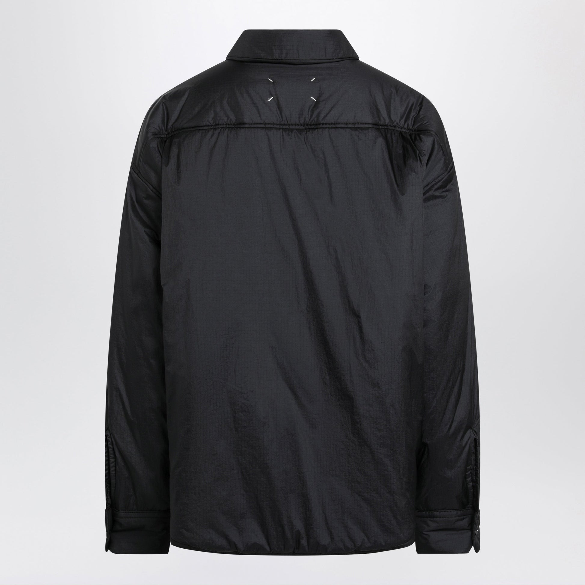 Maison Margiela Oversized Black Padded Jacket In Polyamide Women MAISON MARGIELA