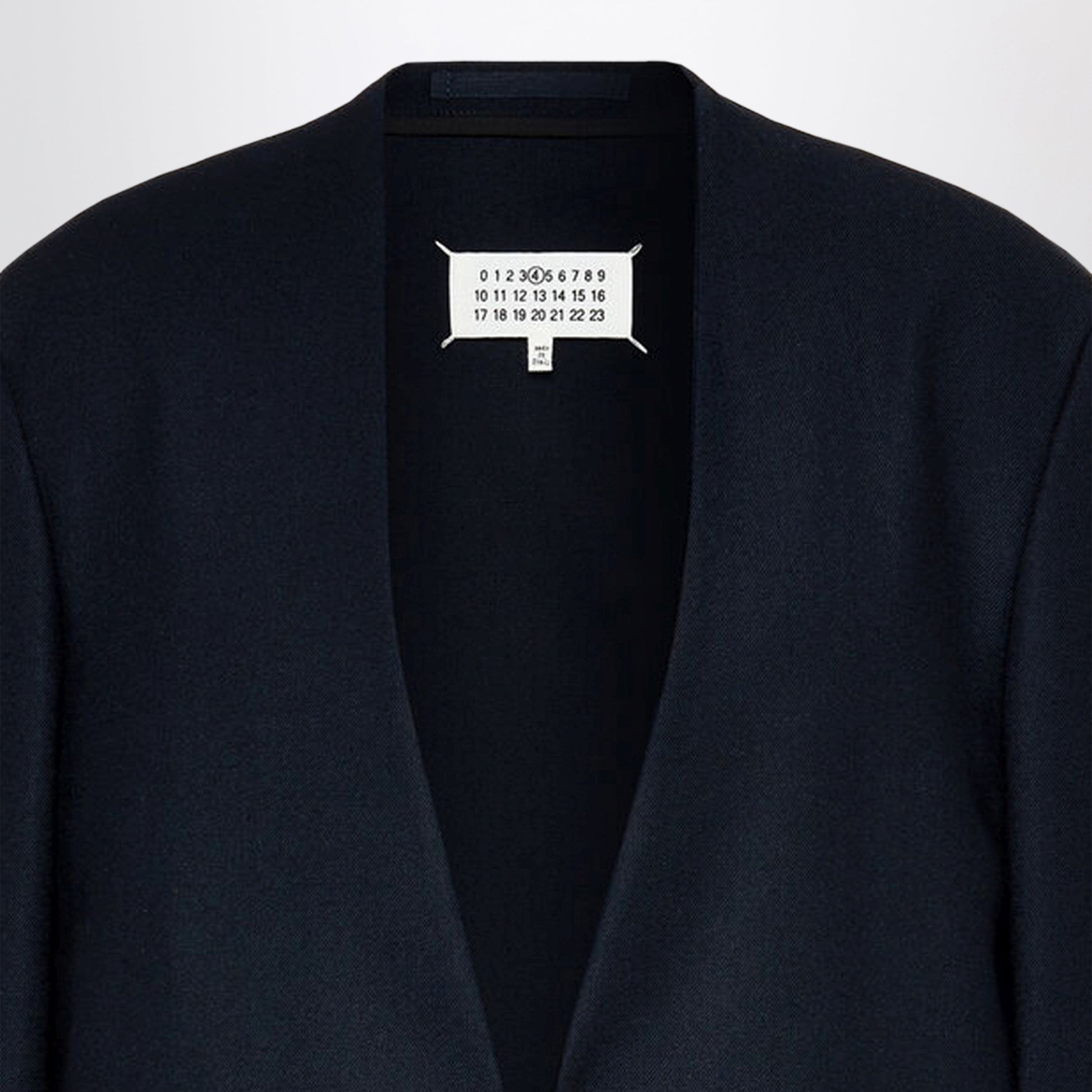 Maison Margiela Navy Virgin Wool Jacket Women MAISON MARGIELA