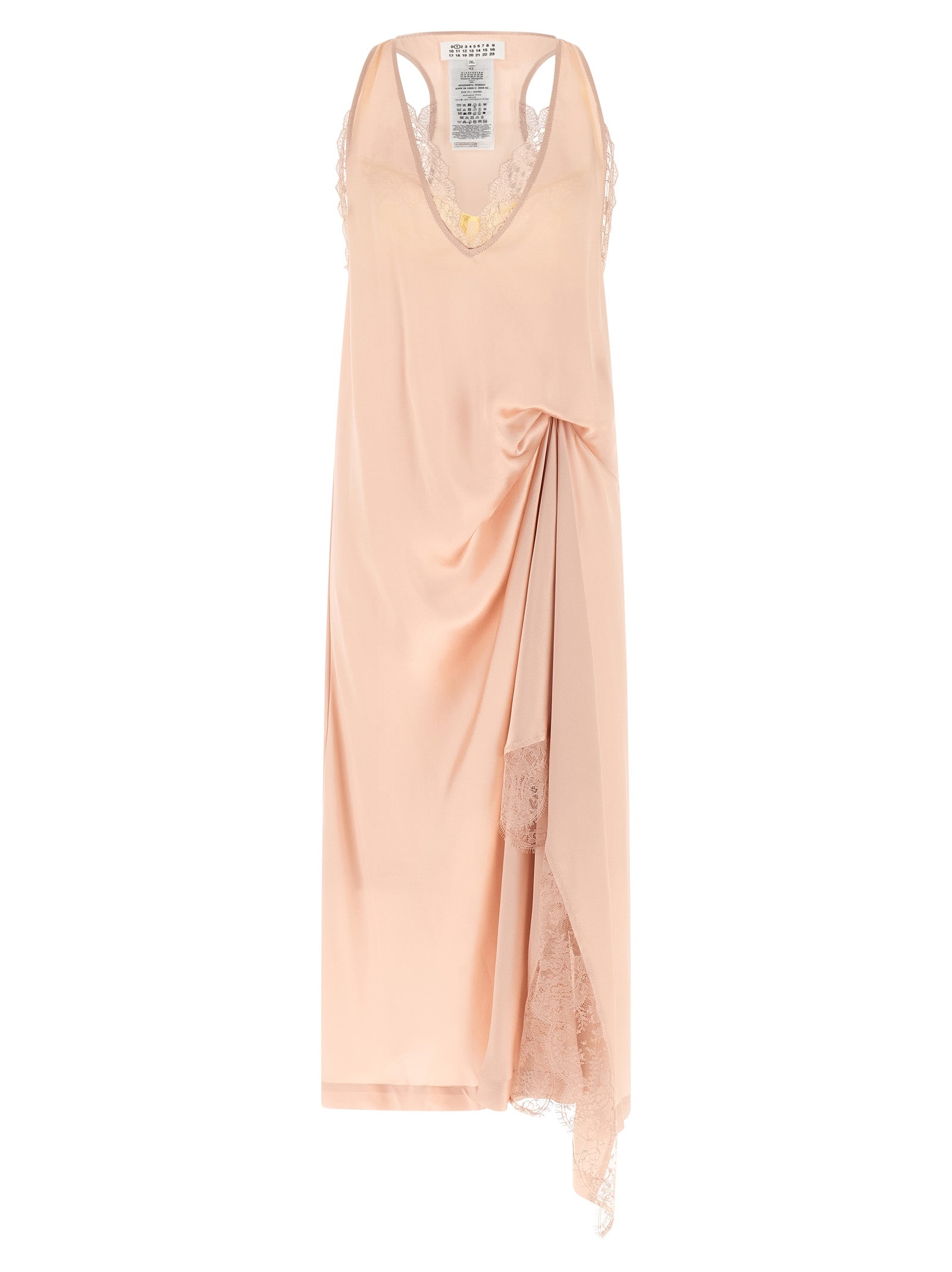 Maison Margiela Women 'Silk Lace Slip Midi Dress' Dress MAISON MARGIELA