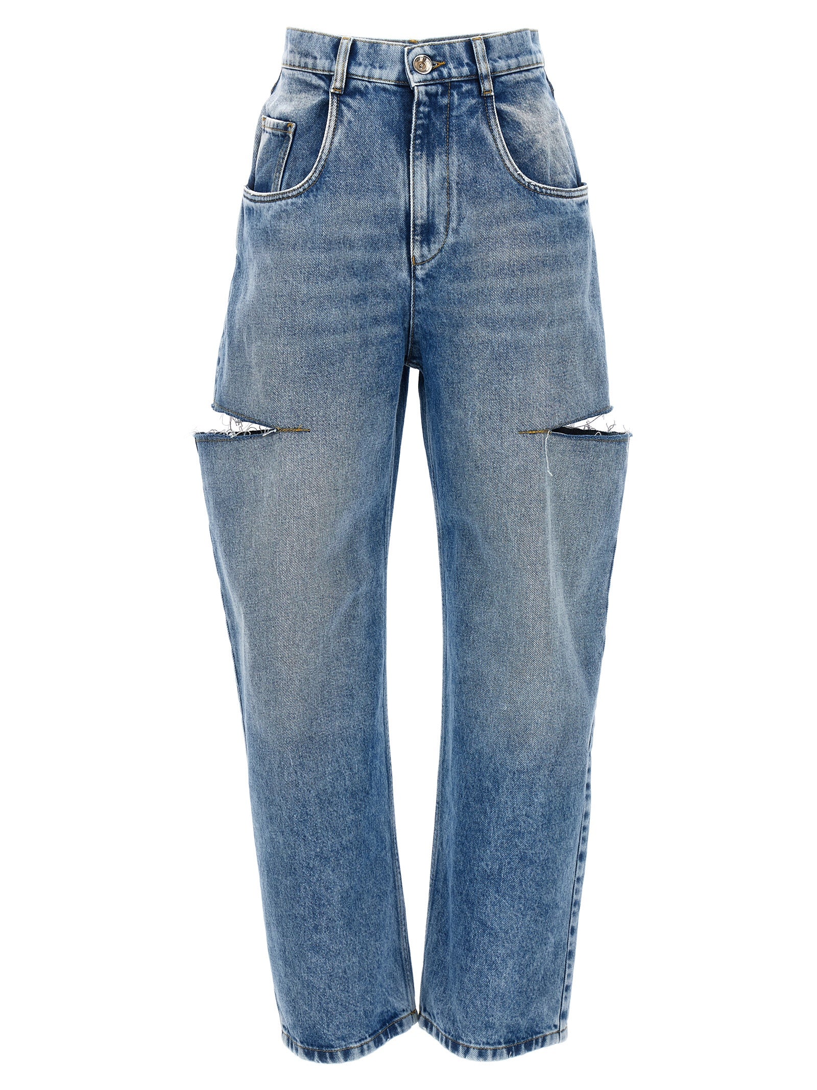 Maison Margiela Women Cut-Out Jeans MAISON MARGIELA
