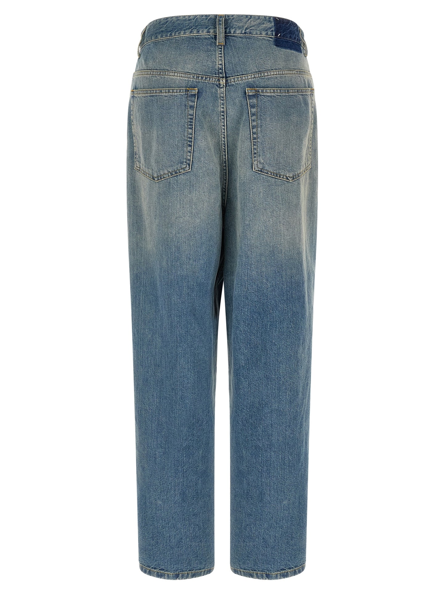 Maison Margiela Women 'Wrap' Asymmetric Closure Jeans MAISON MARGIELA