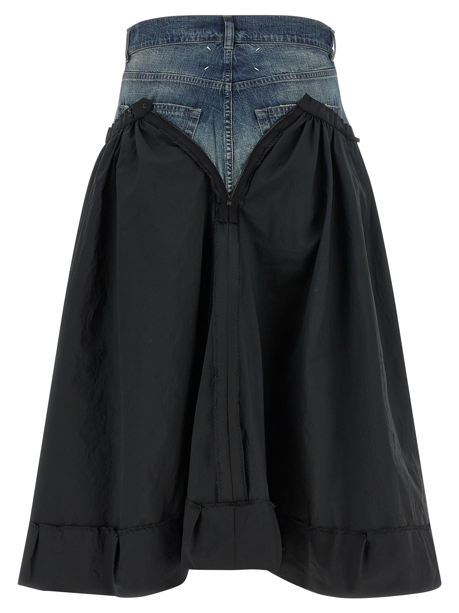 Maison Margiela Women Denim Insert Skirt MAISON MARGIELA