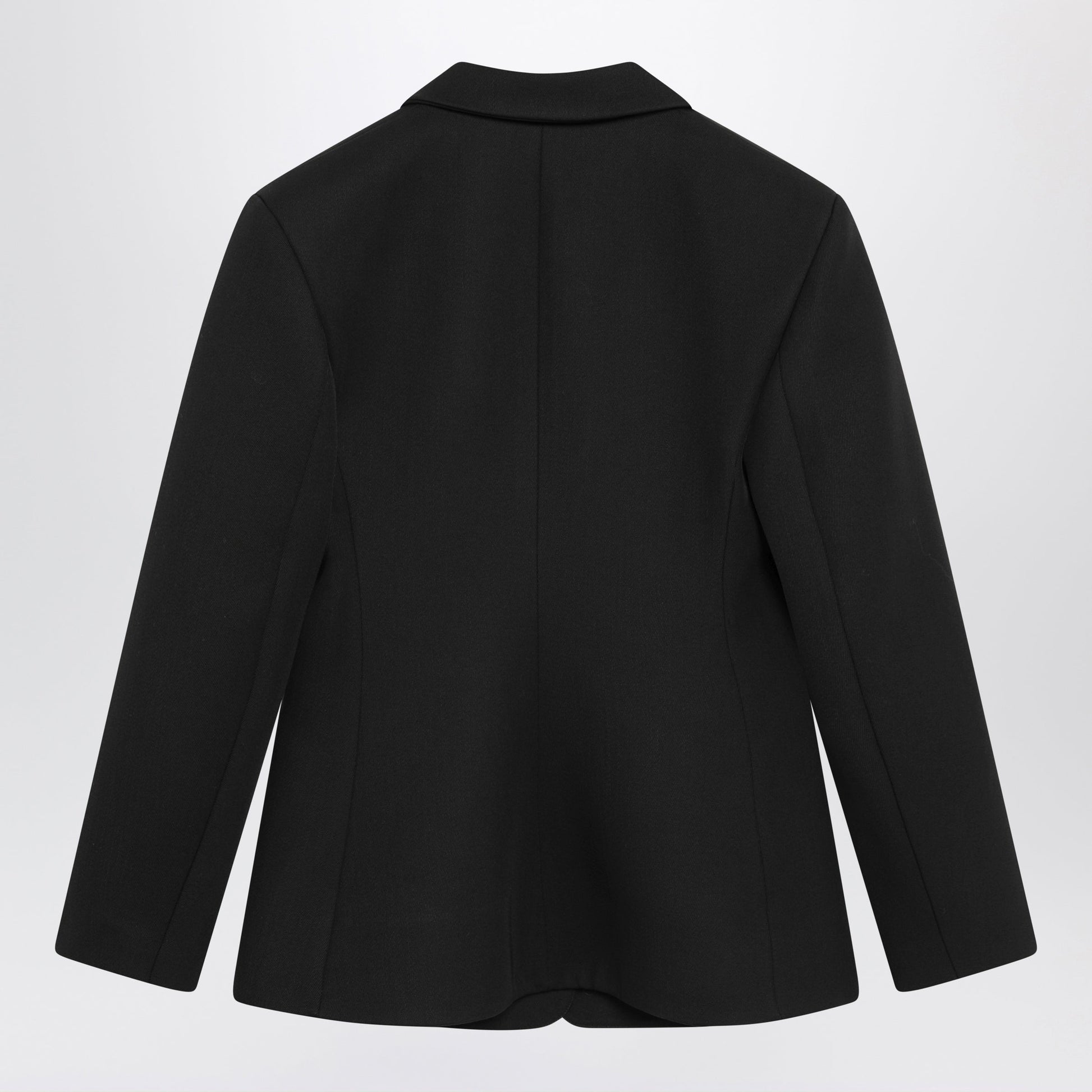 Loewe Black Wool Twill Jacket Women LOEWE