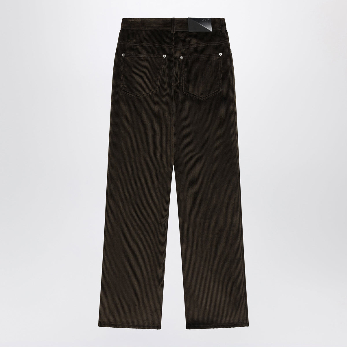 Loewe Brown Cotton Corduroy Trousers Women LOEWE