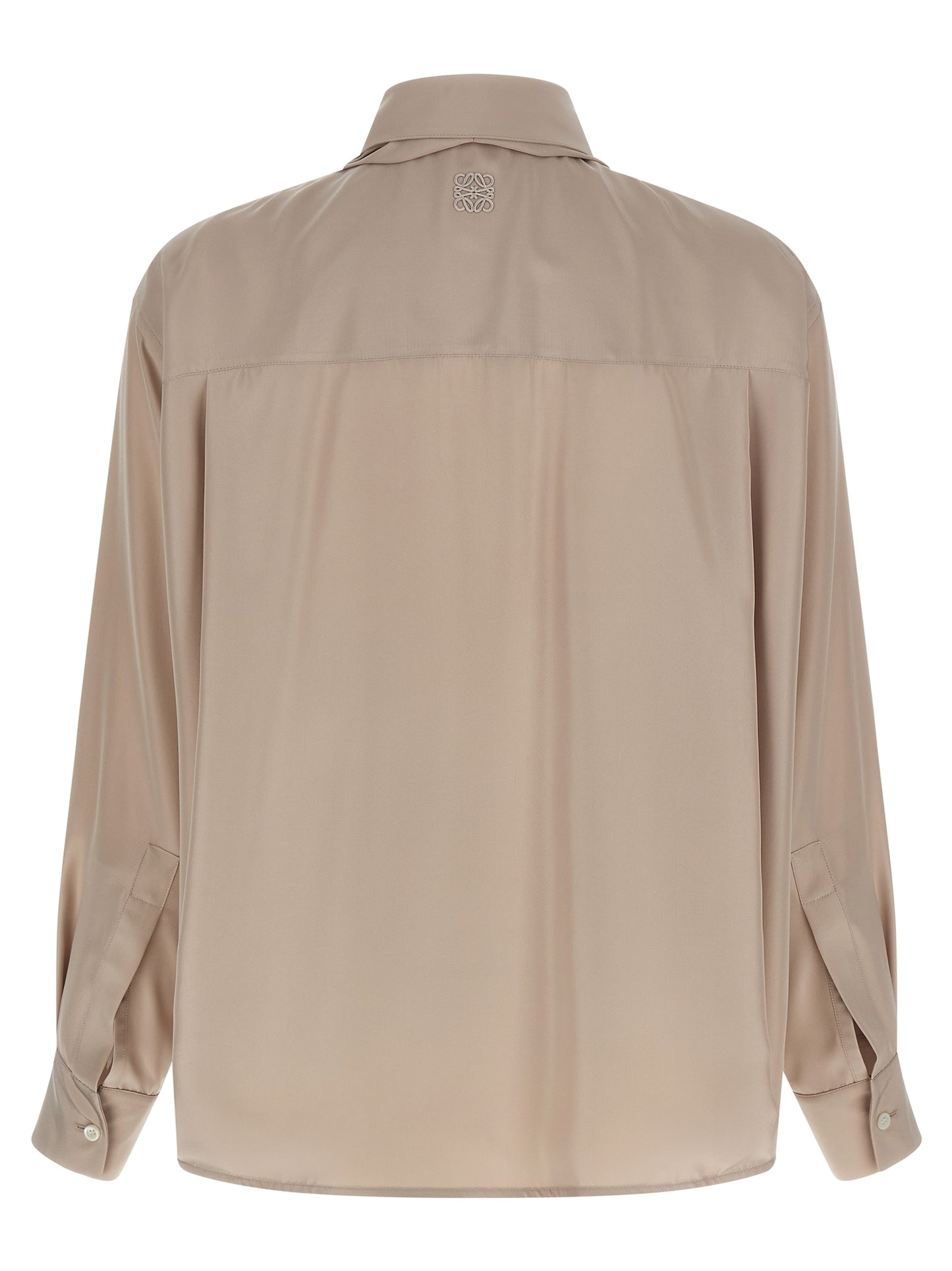 Loewe Women Silk Draped Shirt LOEWE