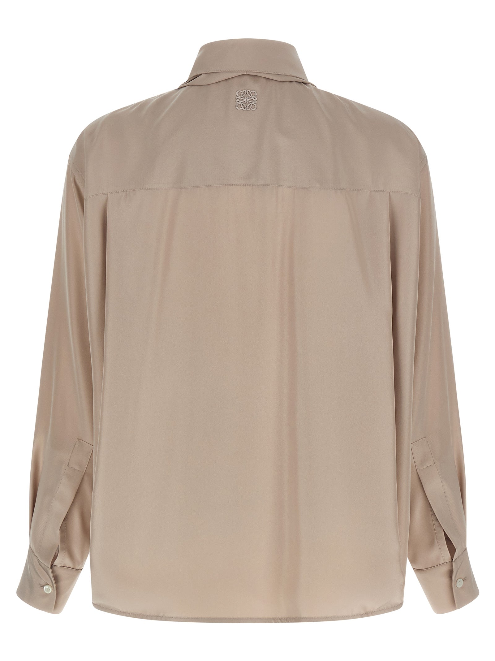 Loewe Women Silk Draped Shirt LOEWE