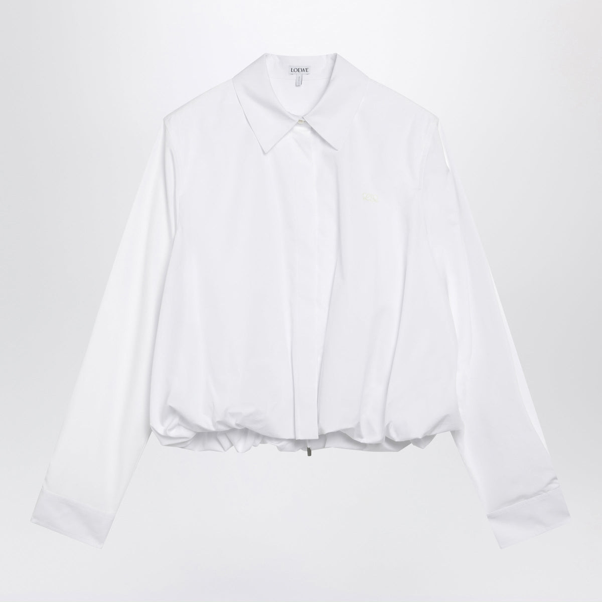 Loewe White Cotton Shirt Women LOEWE