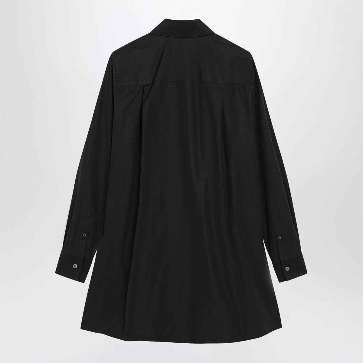 Loewe Short Black Cotton Dress Women LOEWE