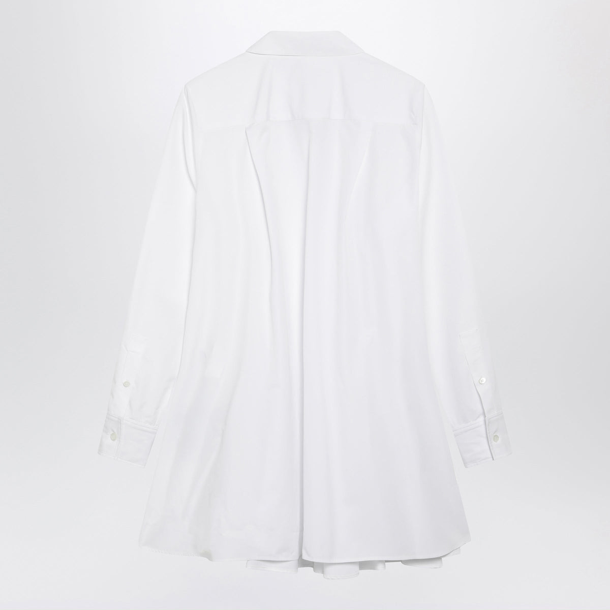 Loewe Short White Cotton Dress Women LOEWE