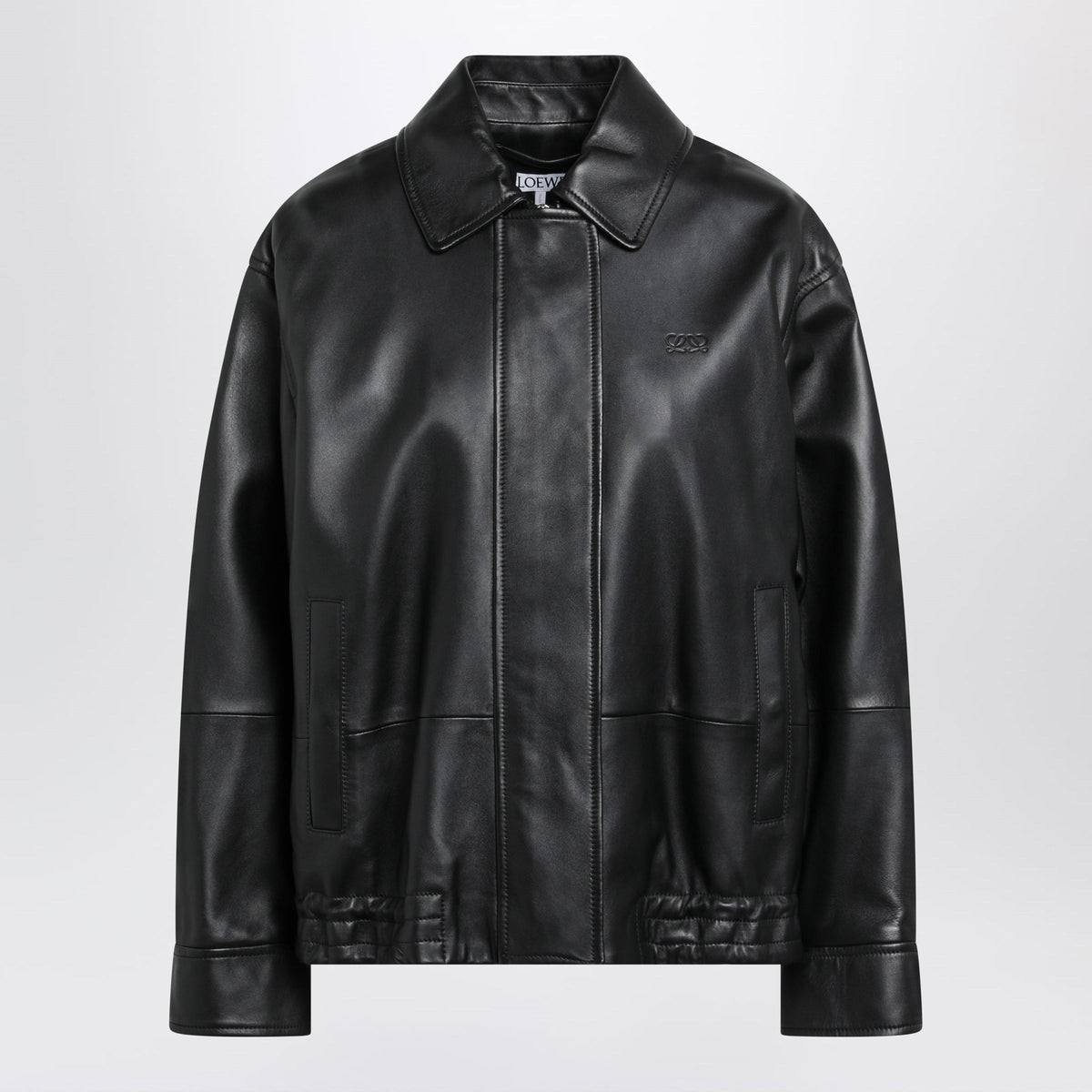 Loewe Black Lambskin Jacket Women LOEWE