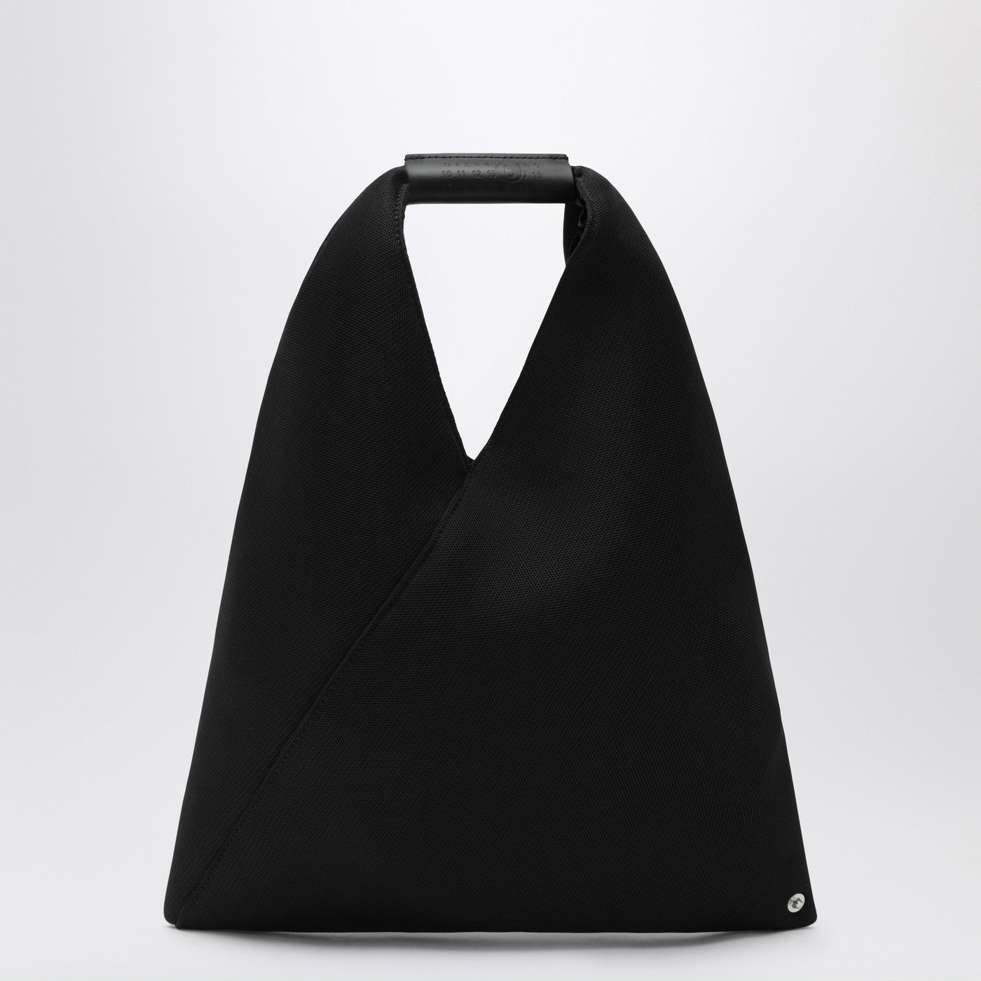 Mm6 Maison Margiela Japanese Small Black Bag In Mesh Women MM6 MAISON MARGIELA
