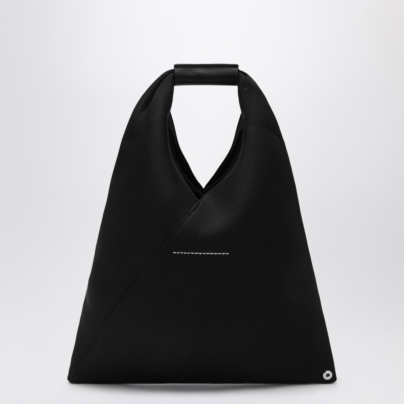Mm6 Maison Margiela Japanese Small Black Bag In Mesh Women MM6 MAISON MARGIELA