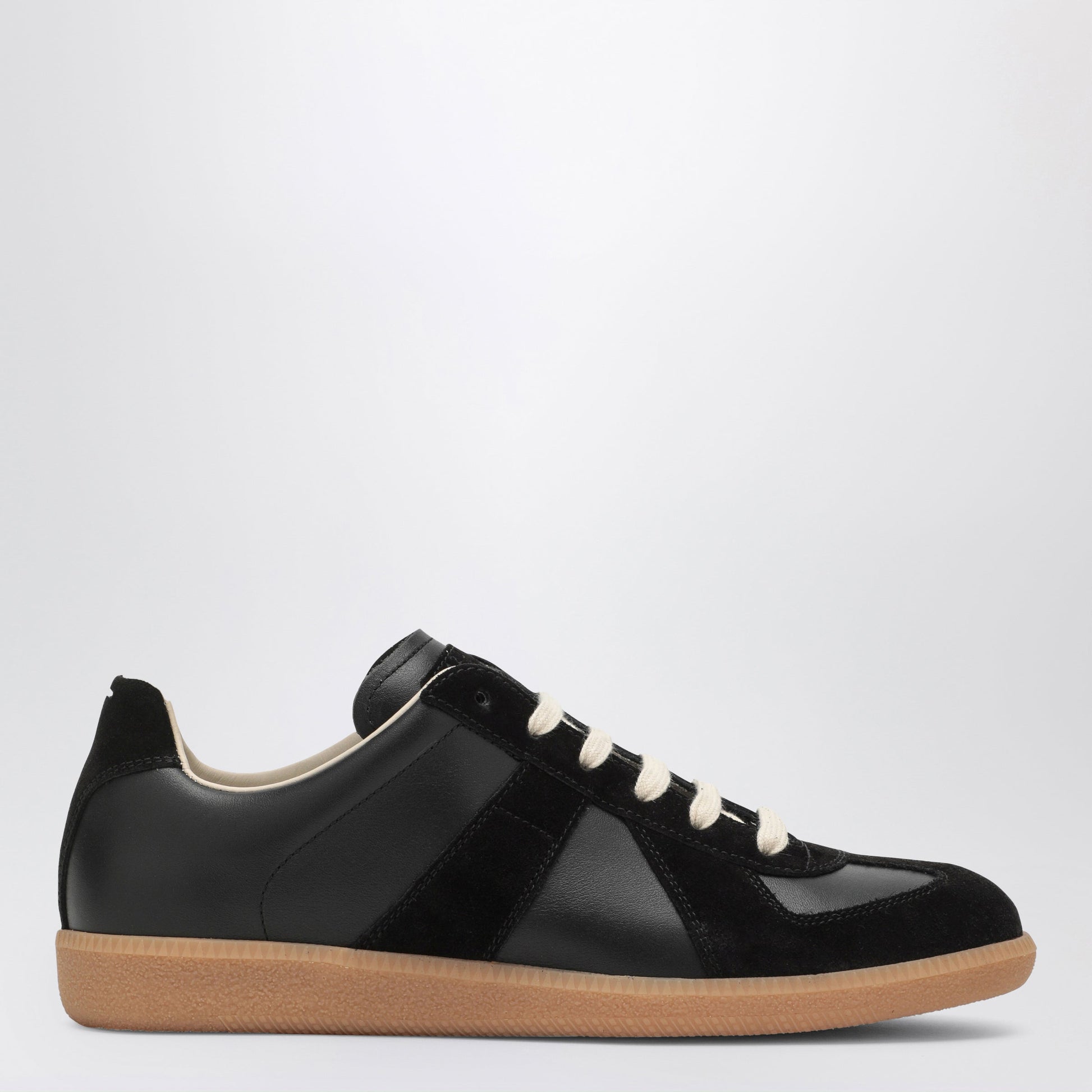 Maison Margiela Replica Sneakers In Black Men MAISON MARGIELA