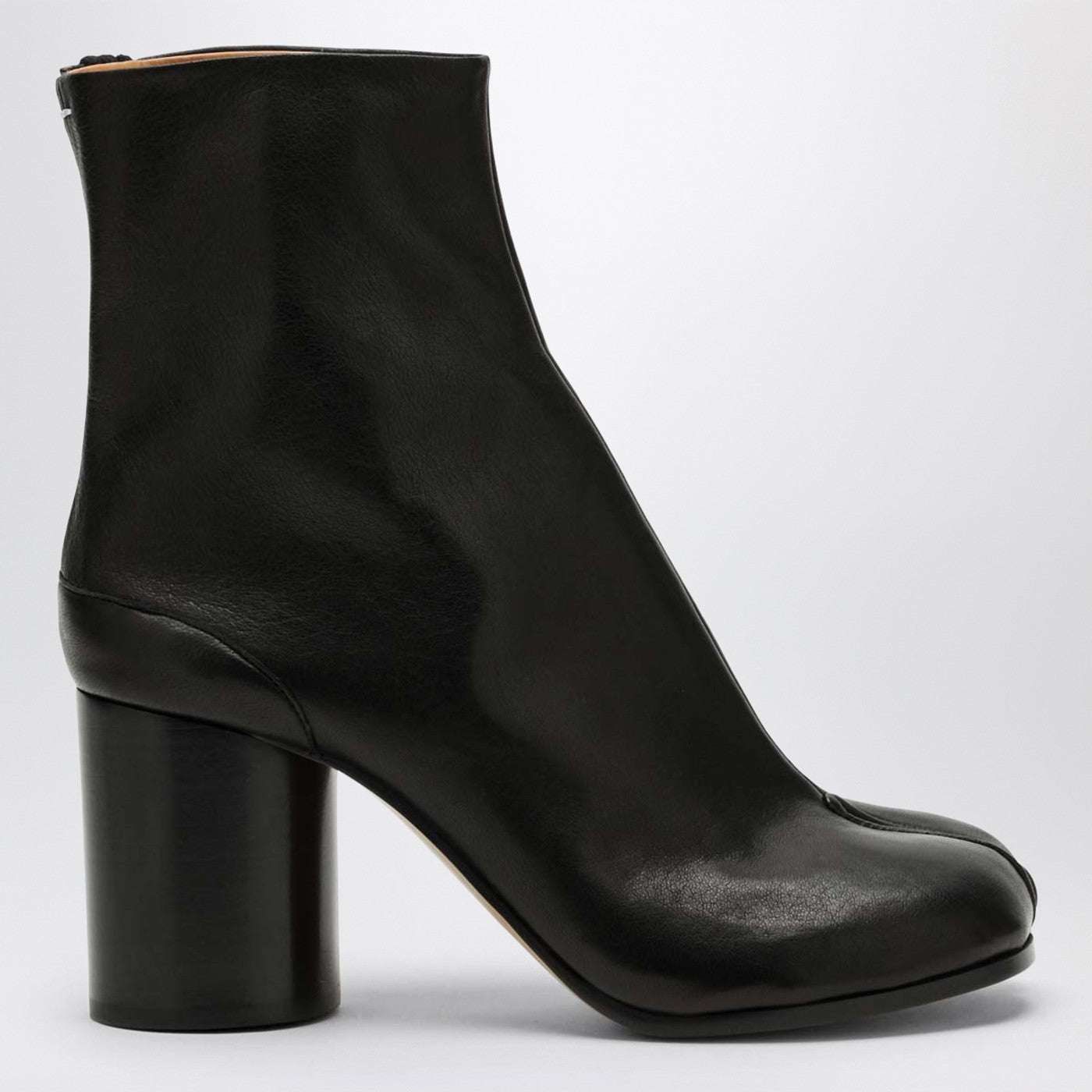 Maison Margiela Black Leather Tabi Ankle Boots Women MAISON MARGIELA
