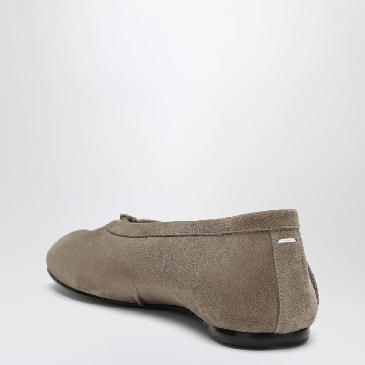 Maison Margiela Taupe Suede Tabi Ballet Flats Women MAISON MARGIELA
