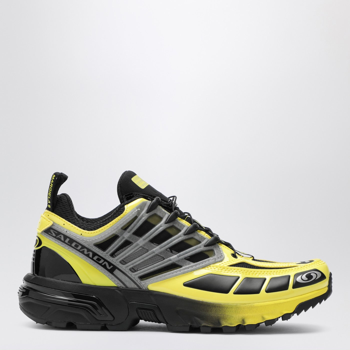 Mm6 X Salomon Black/Yellow/Silver Acs Pro Sneakers Men MM6 X Salomon