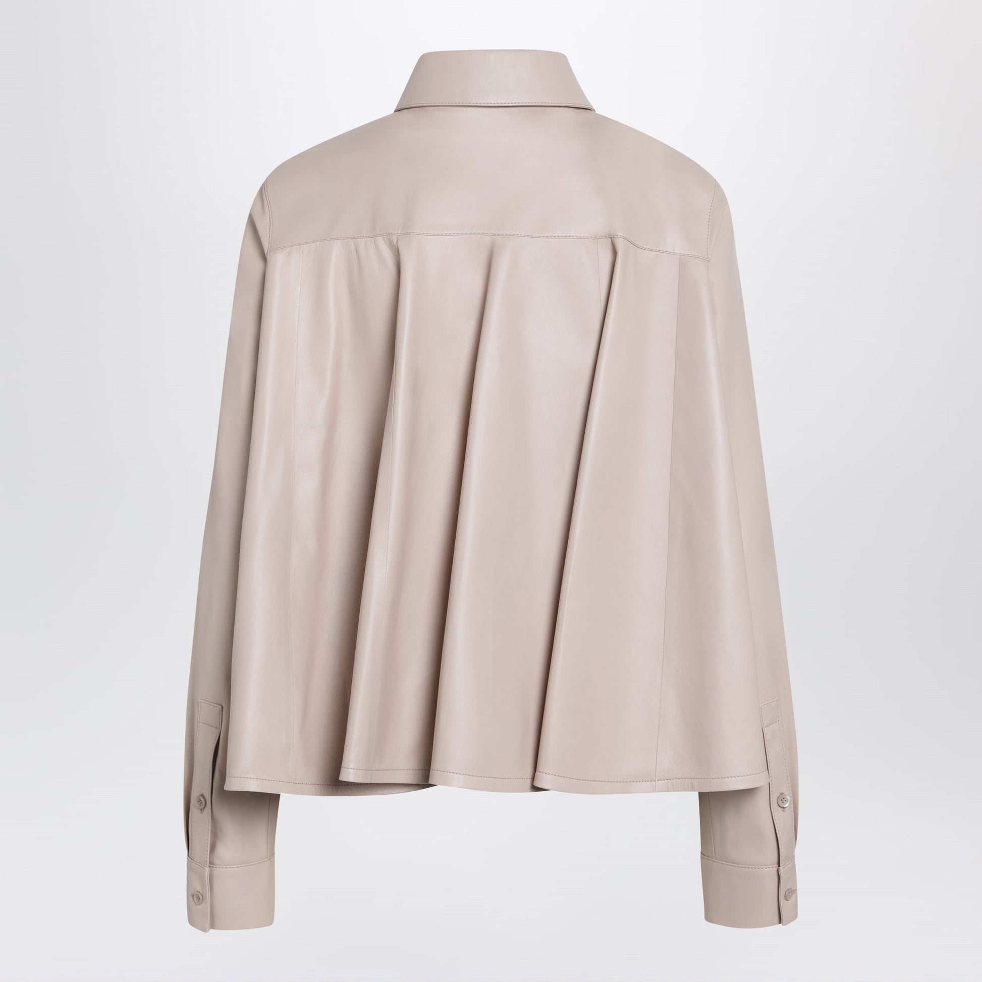 Loewe Light Pink Lamb Nappa Shirt Women LOEWE