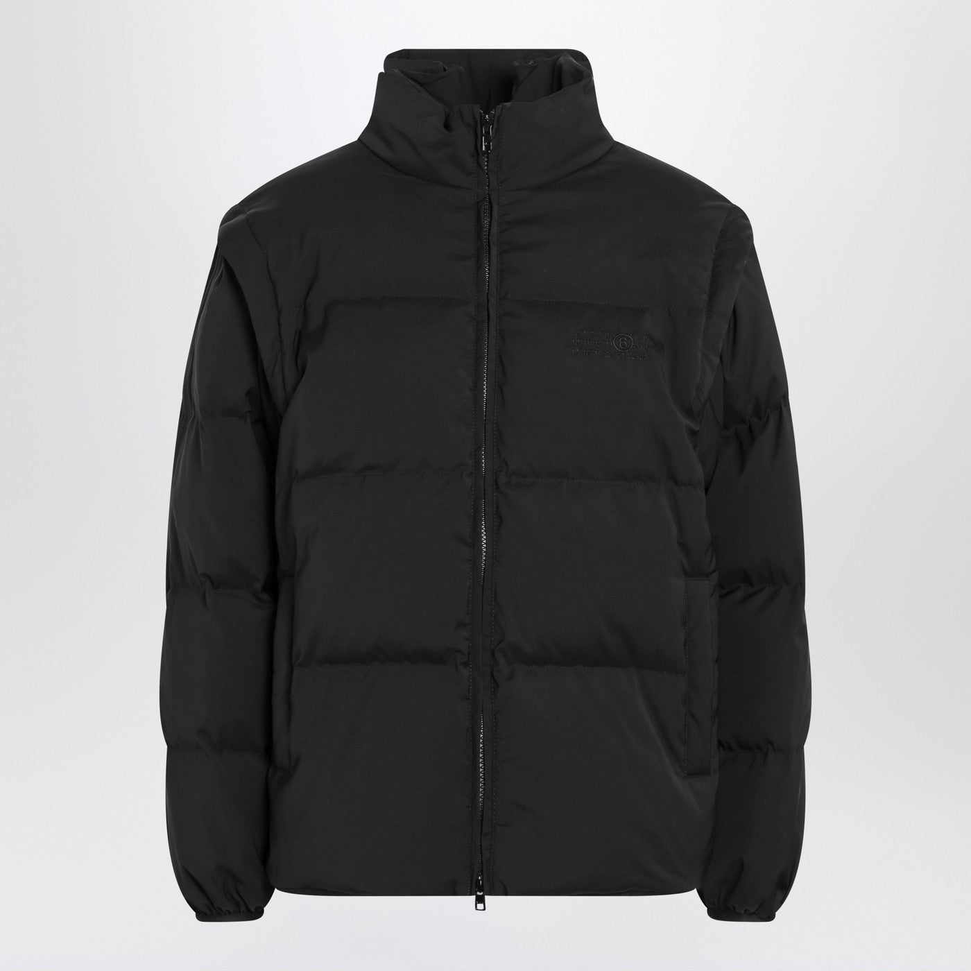 Mm6 Maison Margiela Transformable Padded Black Jacket Women MM6 MAISON MARGIELA