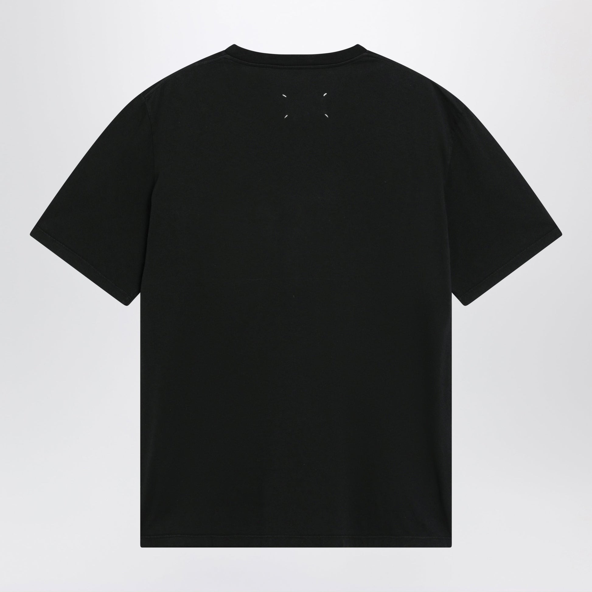 Maison Margiela Taped Cotton Jersey T-Shirt In Black Men MAISON MARGIELA