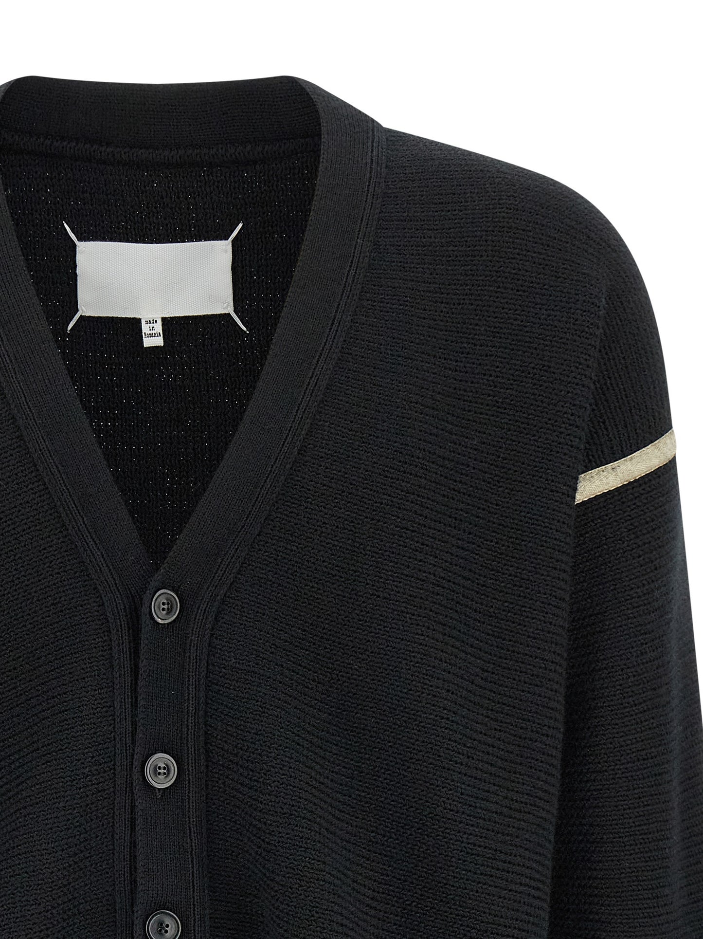 Maison Margiela Men Elbow Patch Cardigan MAISON MARGIELA