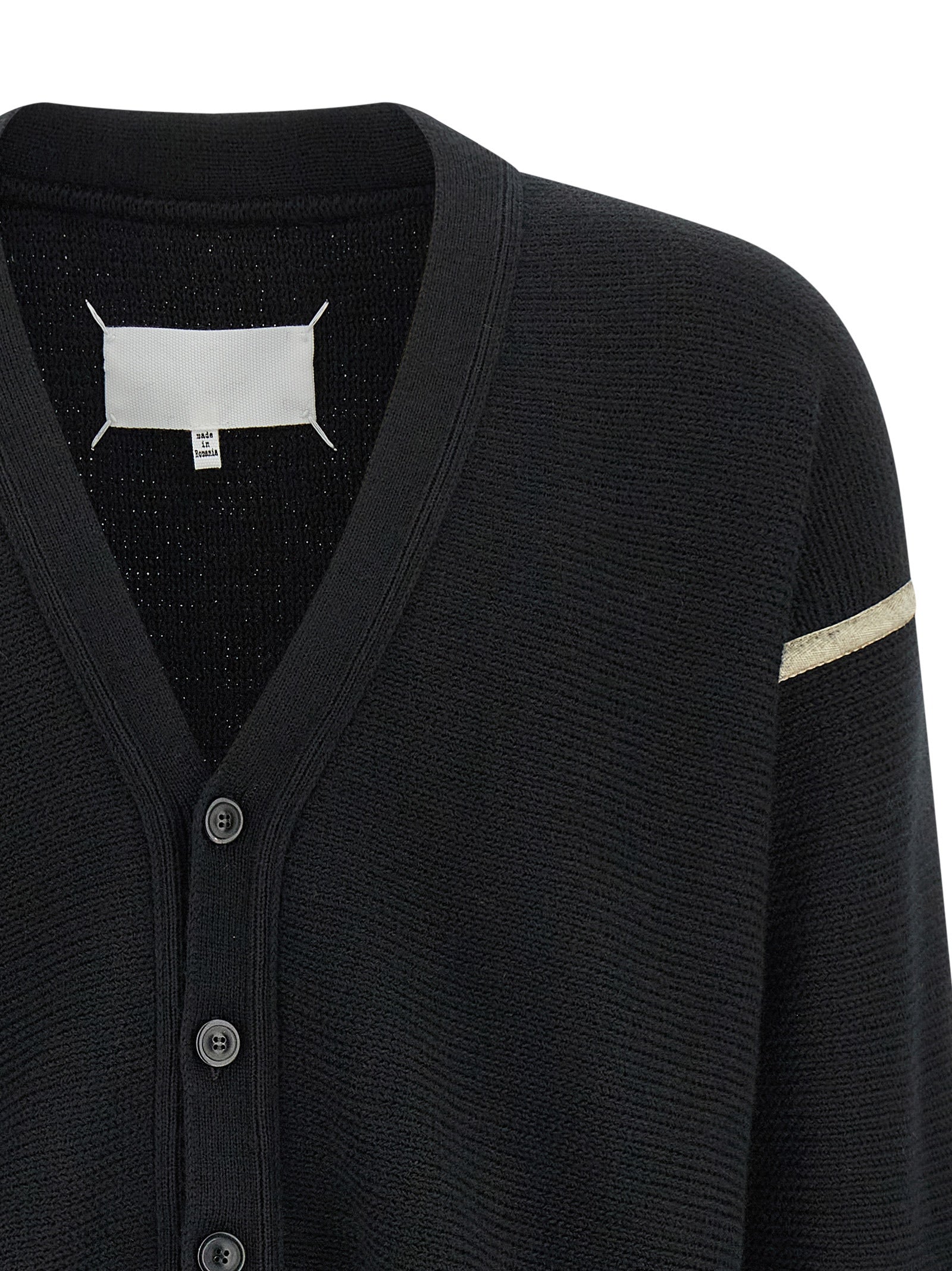 Maison Margiela Men Elbow Patch Cardigan MAISON MARGIELA