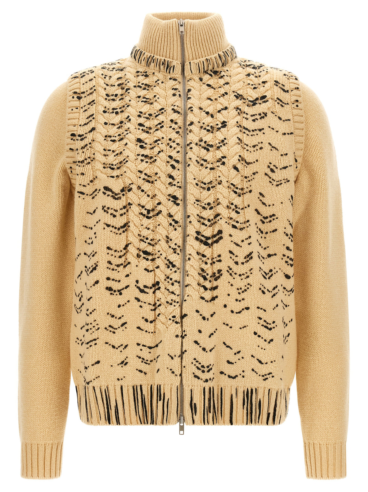 Maison Margiela Men Openwork Knit Cardigan MAISON MARGIELA
