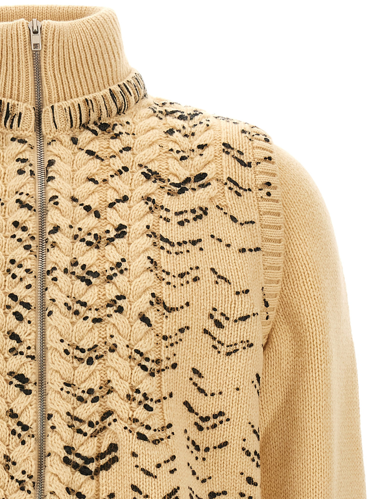 Maison Margiela Men Openwork Knit Cardigan MAISON MARGIELA