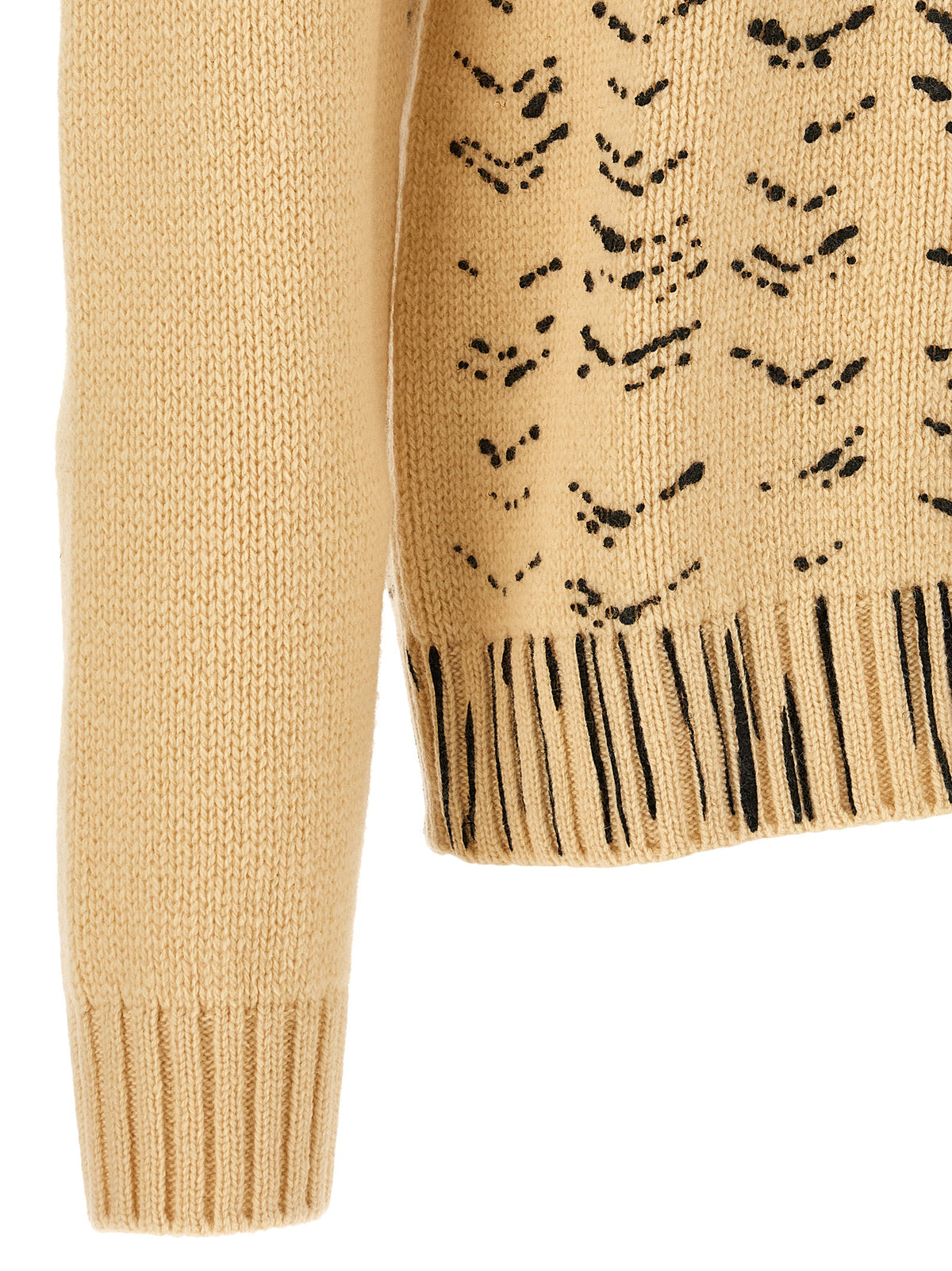 Maison Margiela Men Openwork Knit Cardigan MAISON MARGIELA