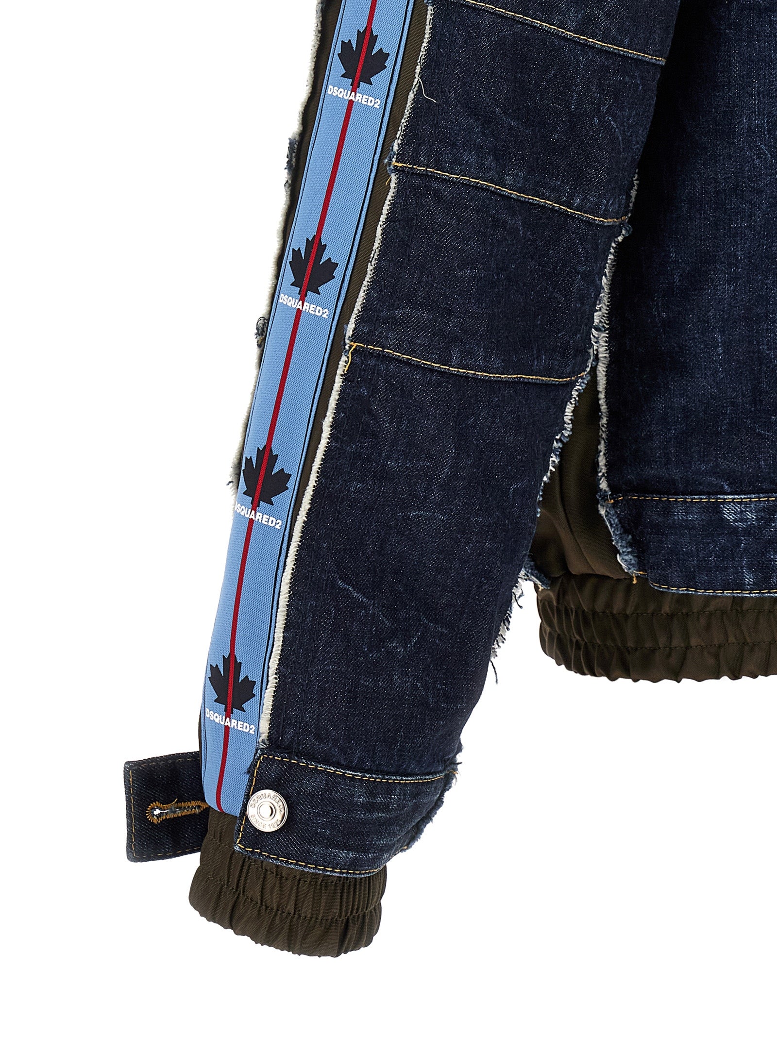 Dsquared2 Men Multilayer Denim Jacket DSQUARED2