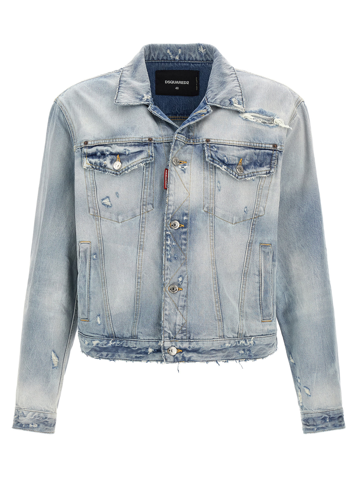 Dsquared2 Men Vintage Denim Jacket DSQUARED2