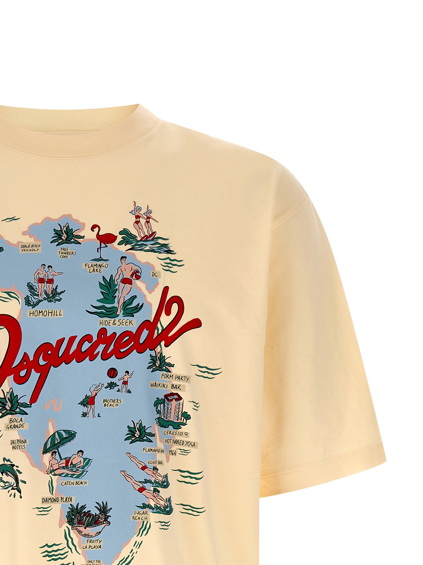 Dsquared2 Men Printed T-Shirt DSQUARED2