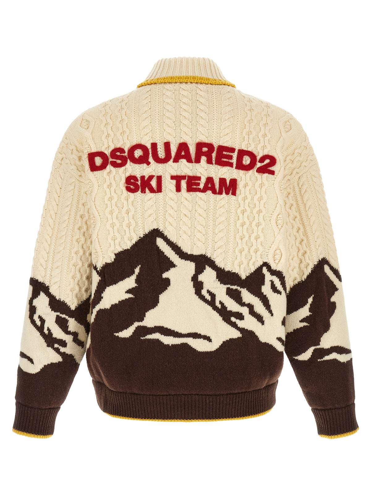 Dsquared2 Men Multicolor 'Snowy Dream' Cardigan DSQUARED2
