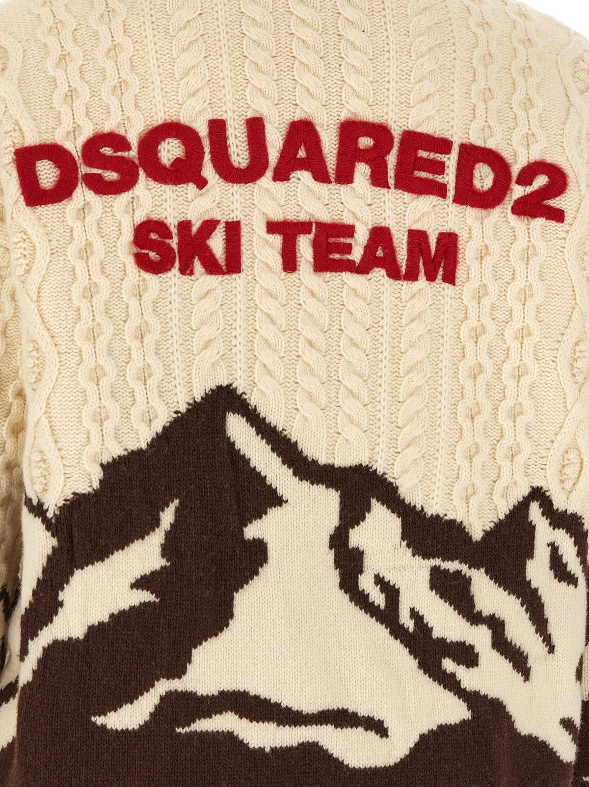 Dsquared2 Men Multicolor 'Snowy Dream' Cardigan DSQUARED2