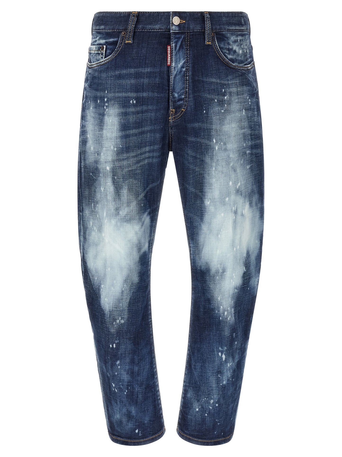 Dsquared2 Men 'Bro' Jeans With 'Paint' Details DSQUARED2
