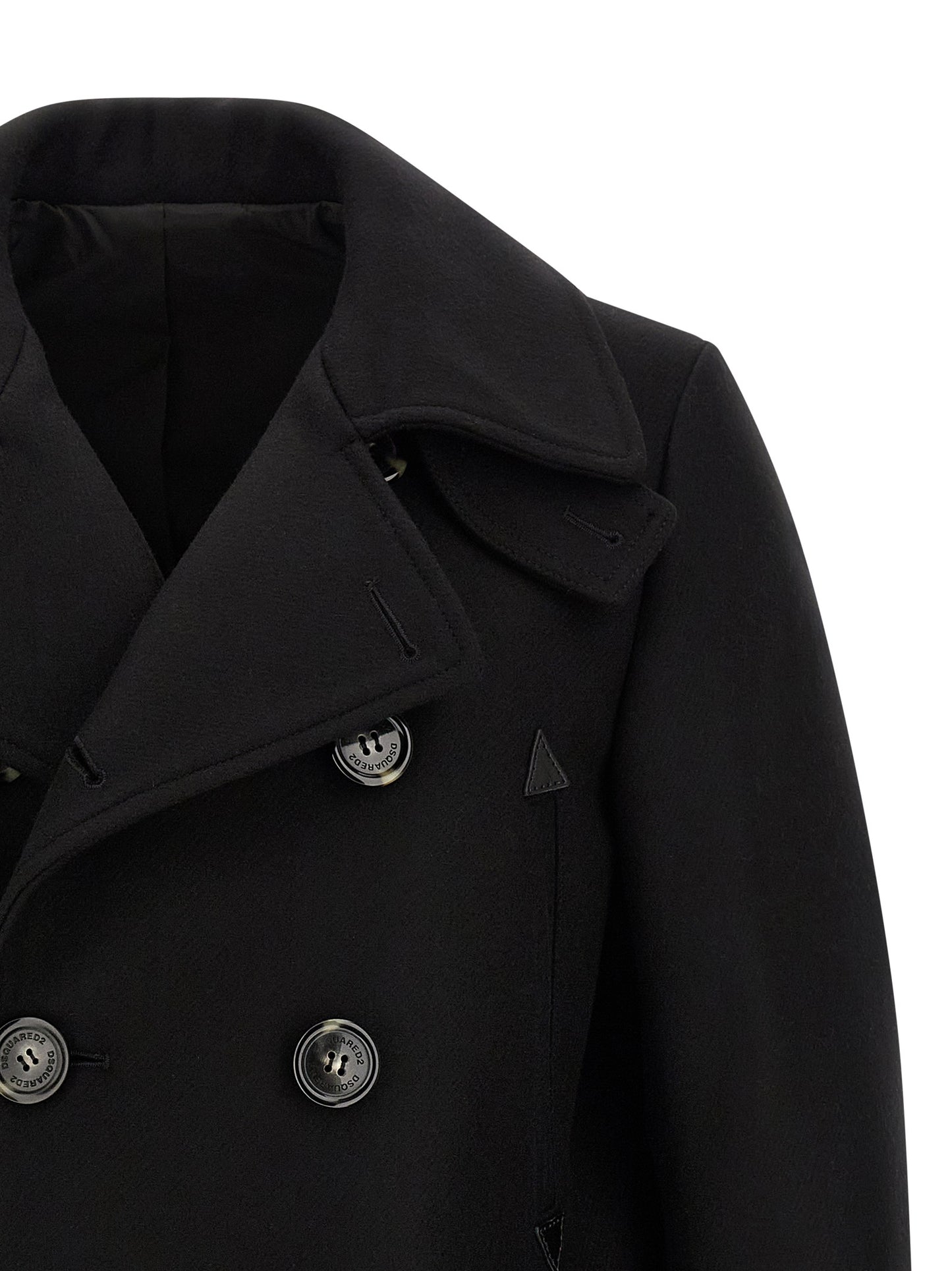 Dsquared2 Men Double-Breasted Coat DSQUARED2