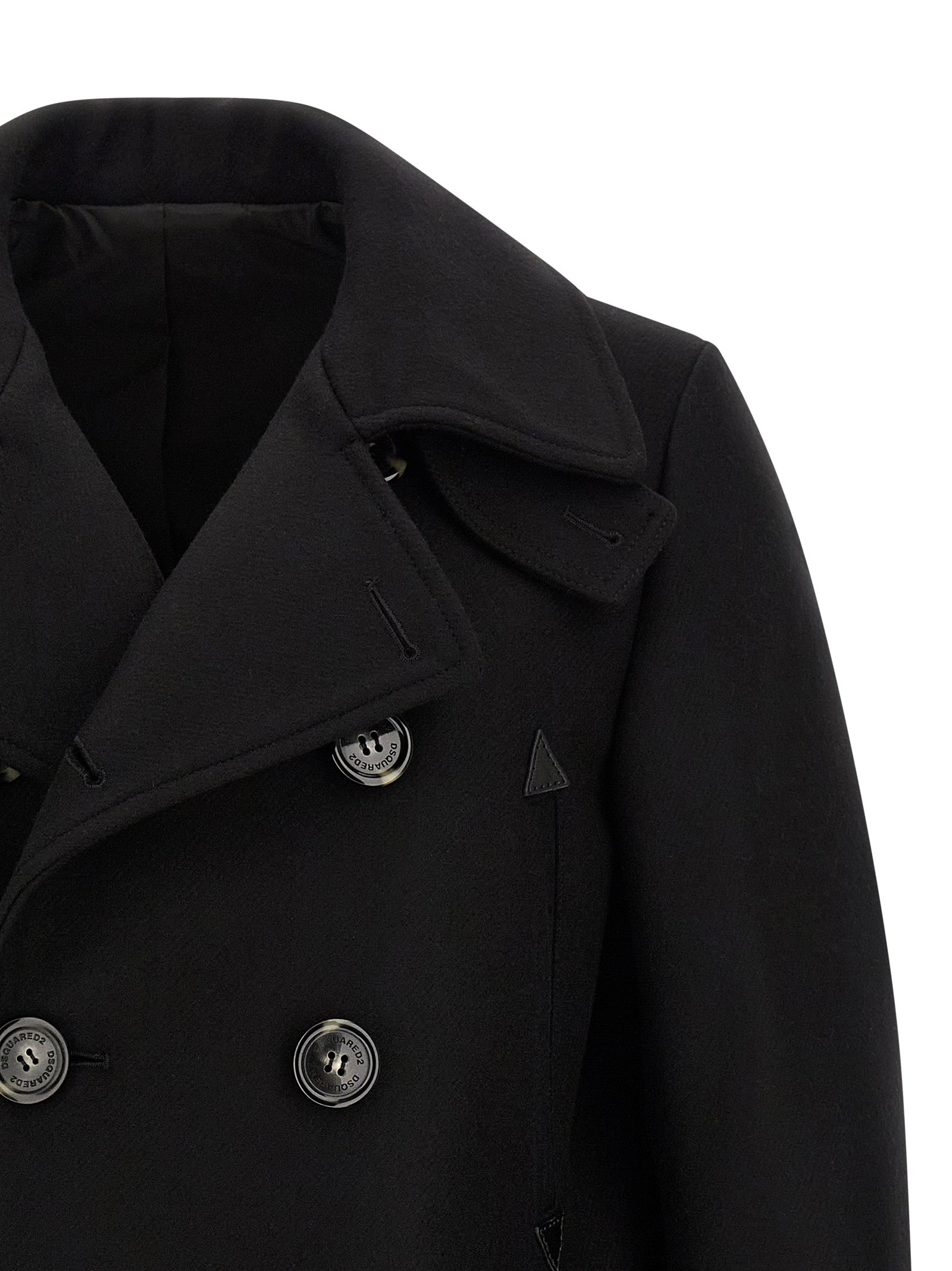Dsquared2 Men Double-Breasted Coat DSQUARED2