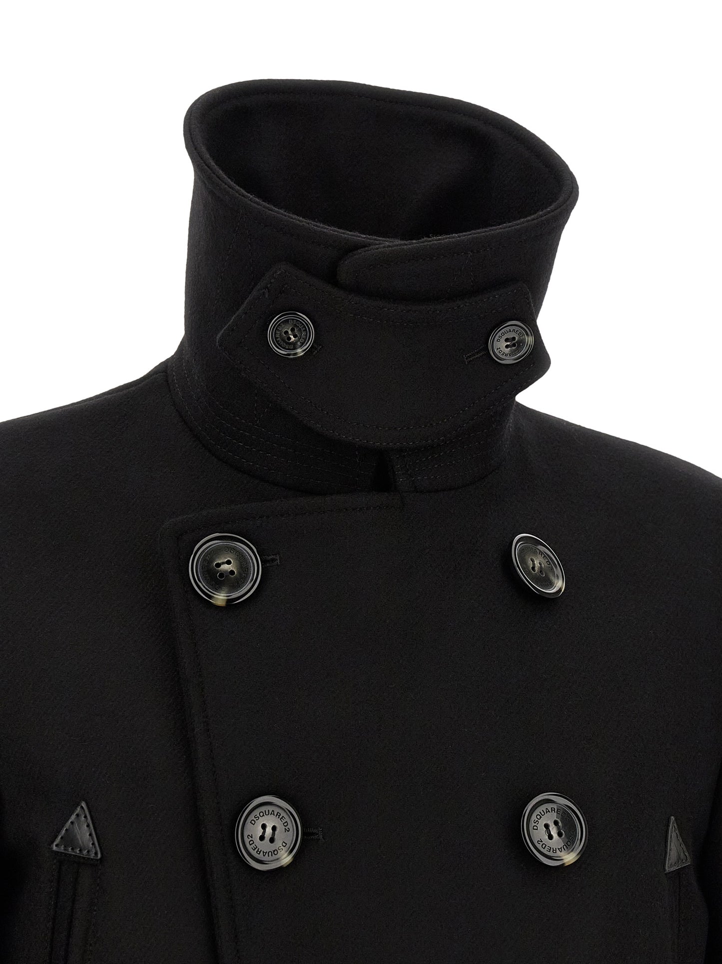 Dsquared2 Men Double-Breasted Coat DSQUARED2
