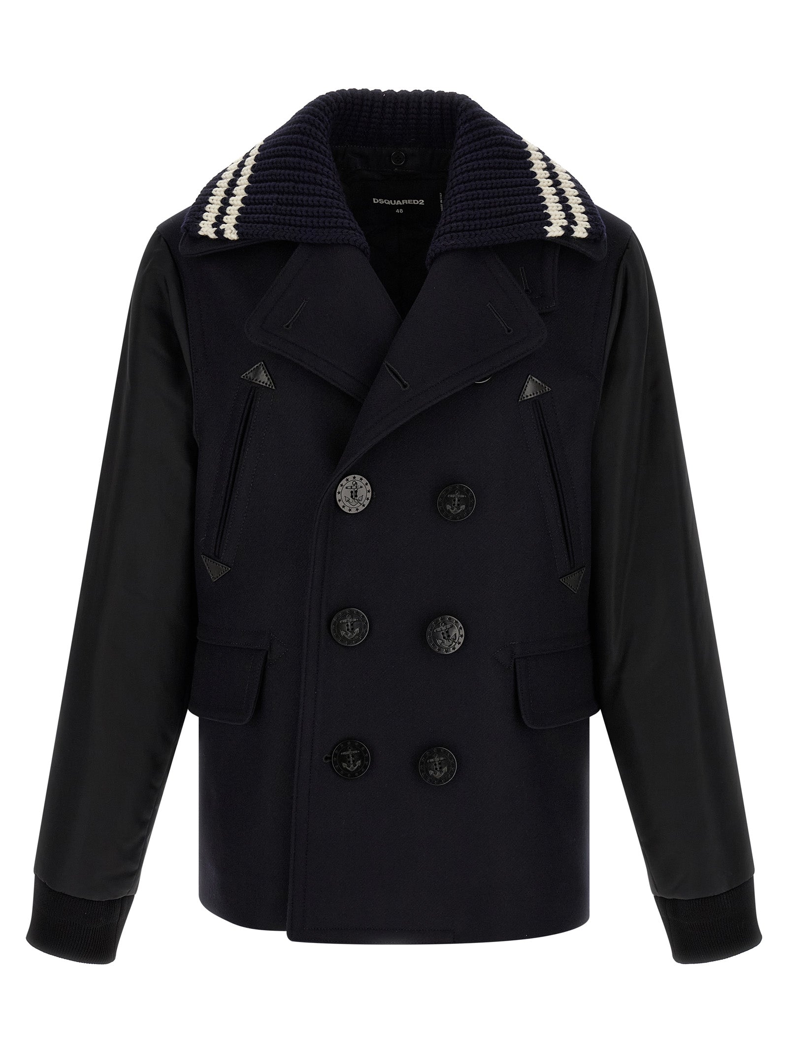 Dsquared2 Men 'Hybrid Peacoat' Coat DSQUARED2