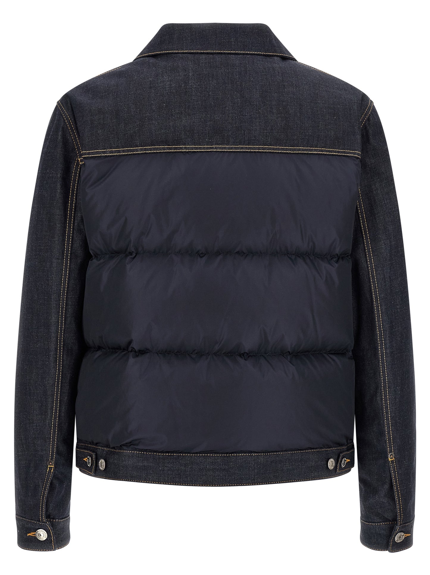 Dsquared2 Men Padded 'Hybrid' Trucker Jacket DSQUARED2