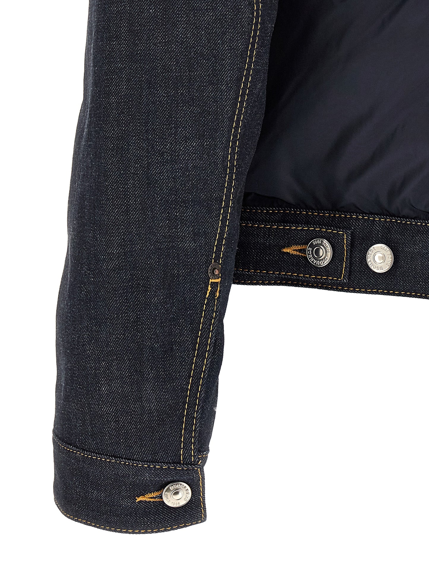 Dsquared2 Men Padded 'Hybrid' Trucker Jacket DSQUARED2