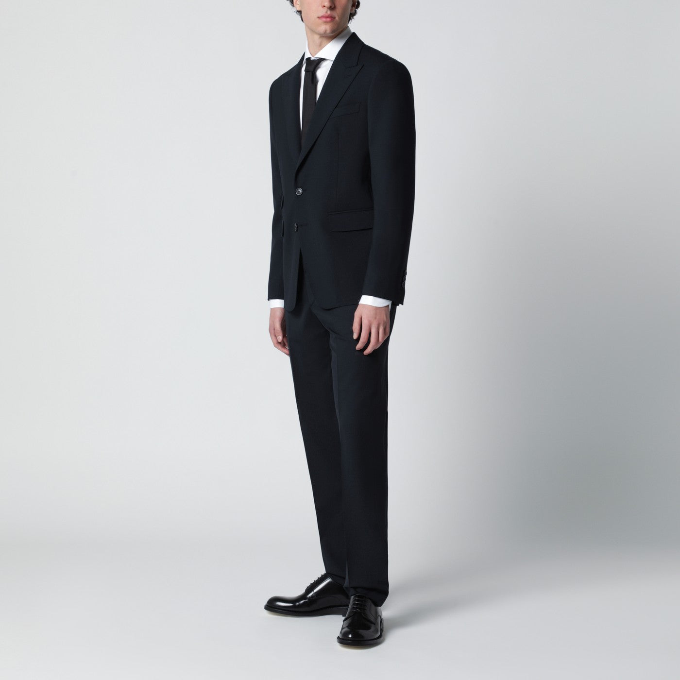 Dsquared2 Navy Blue Single-Breasted Suit In Wool Blend Men DSQUARED2