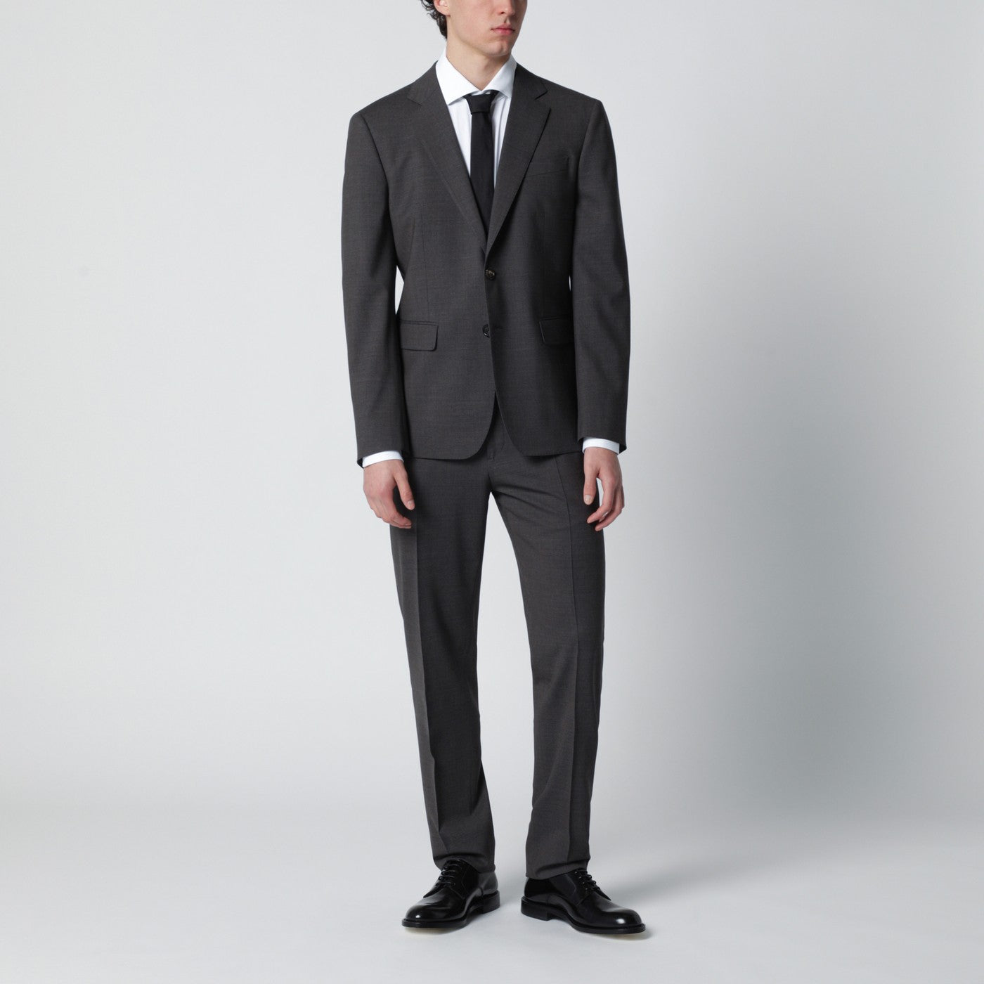 Dsquared2 Grey Single-Breasted Suit In Wool Blend Men DSQUARED2