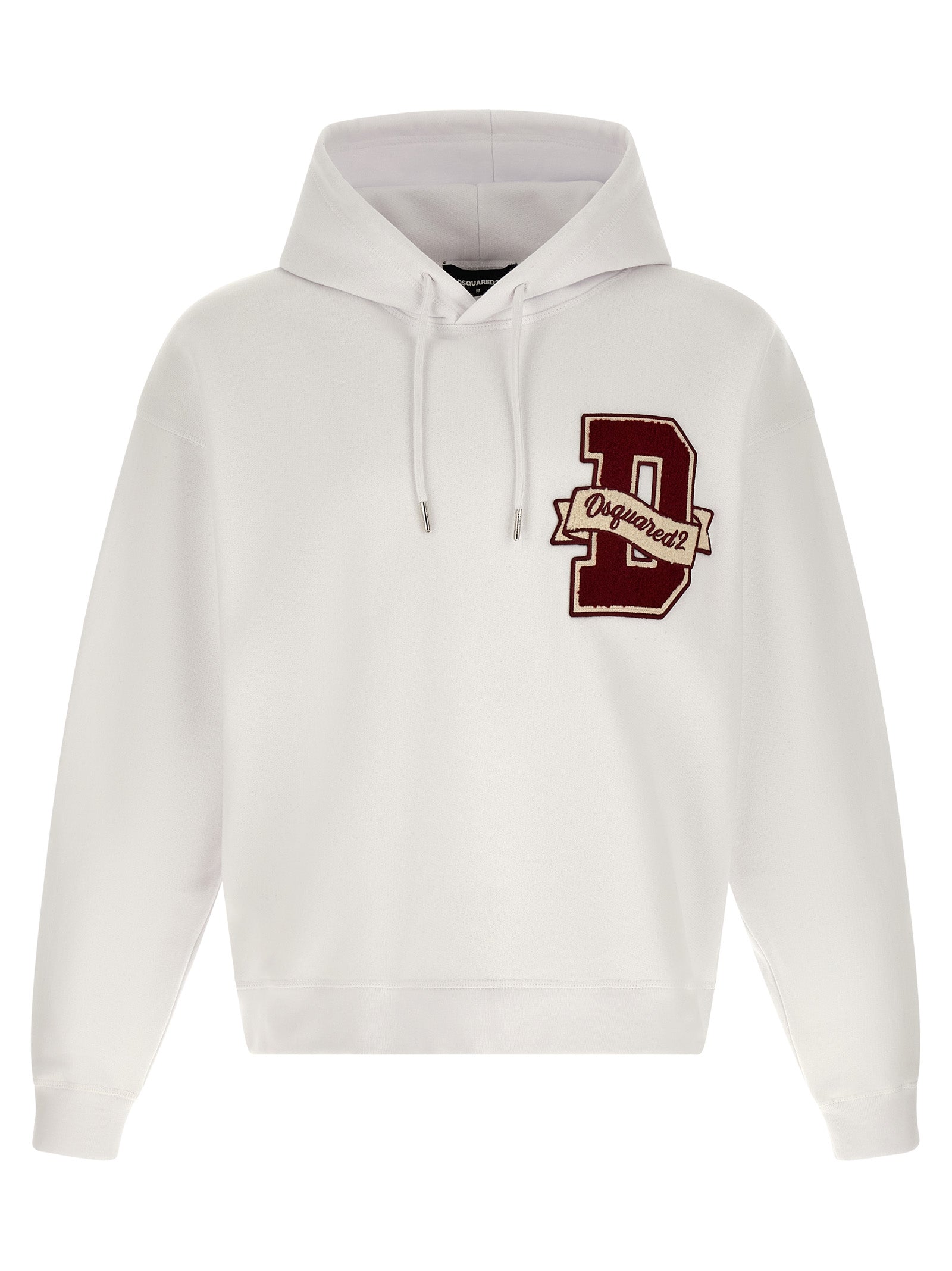 Dsquared2 Men Logo Patch Hoodie DSQUARED2