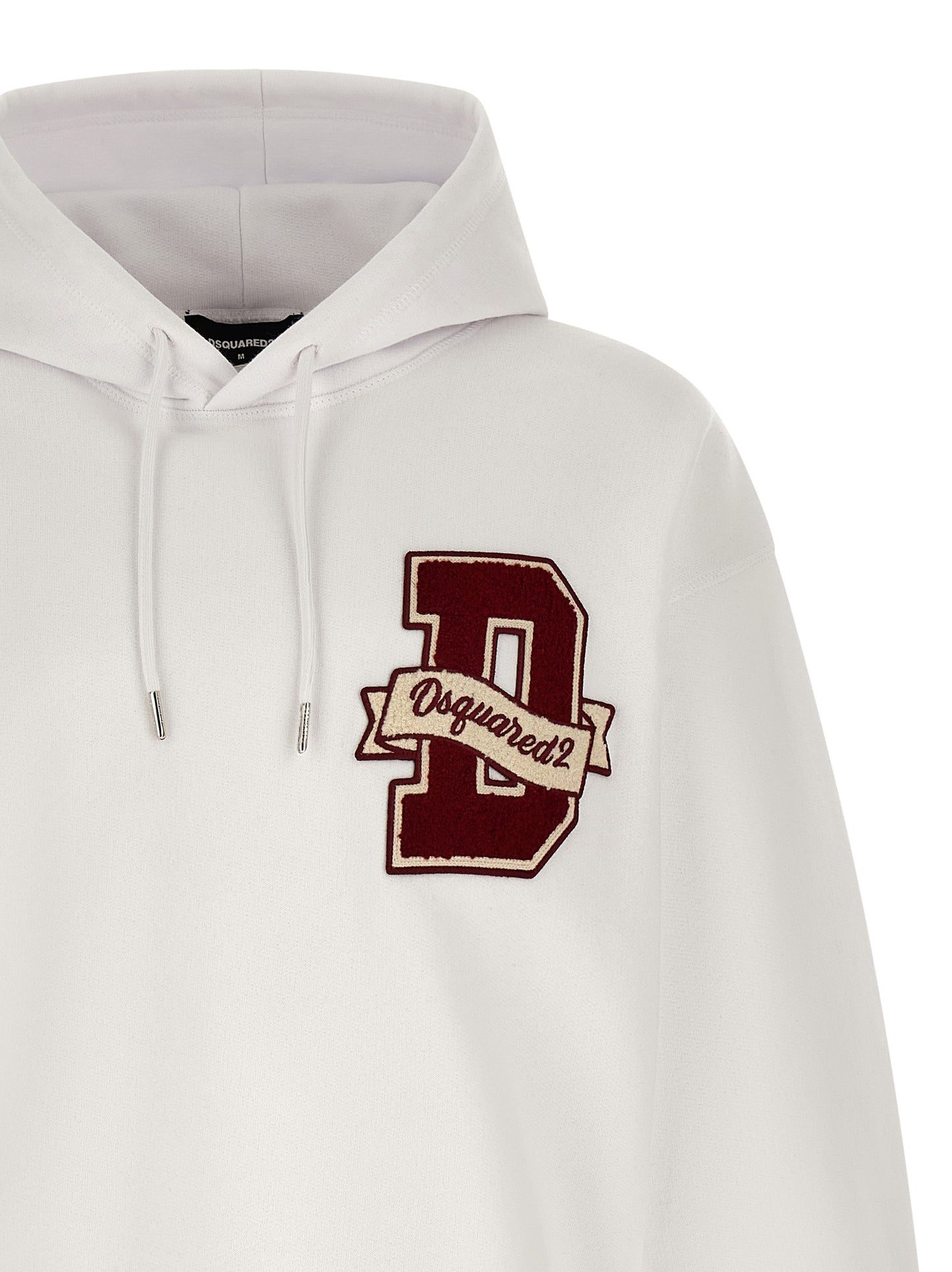 Dsquared2 Men Logo Patch Hoodie DSQUARED2