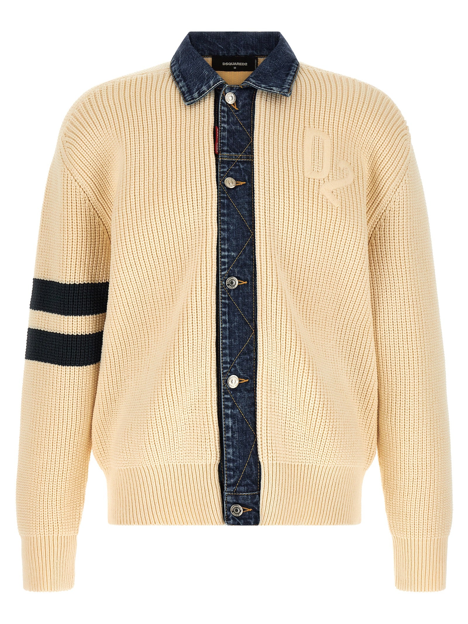 Dsquared2 Men 'Denim Mix D2' Cardigan DSQUARED2