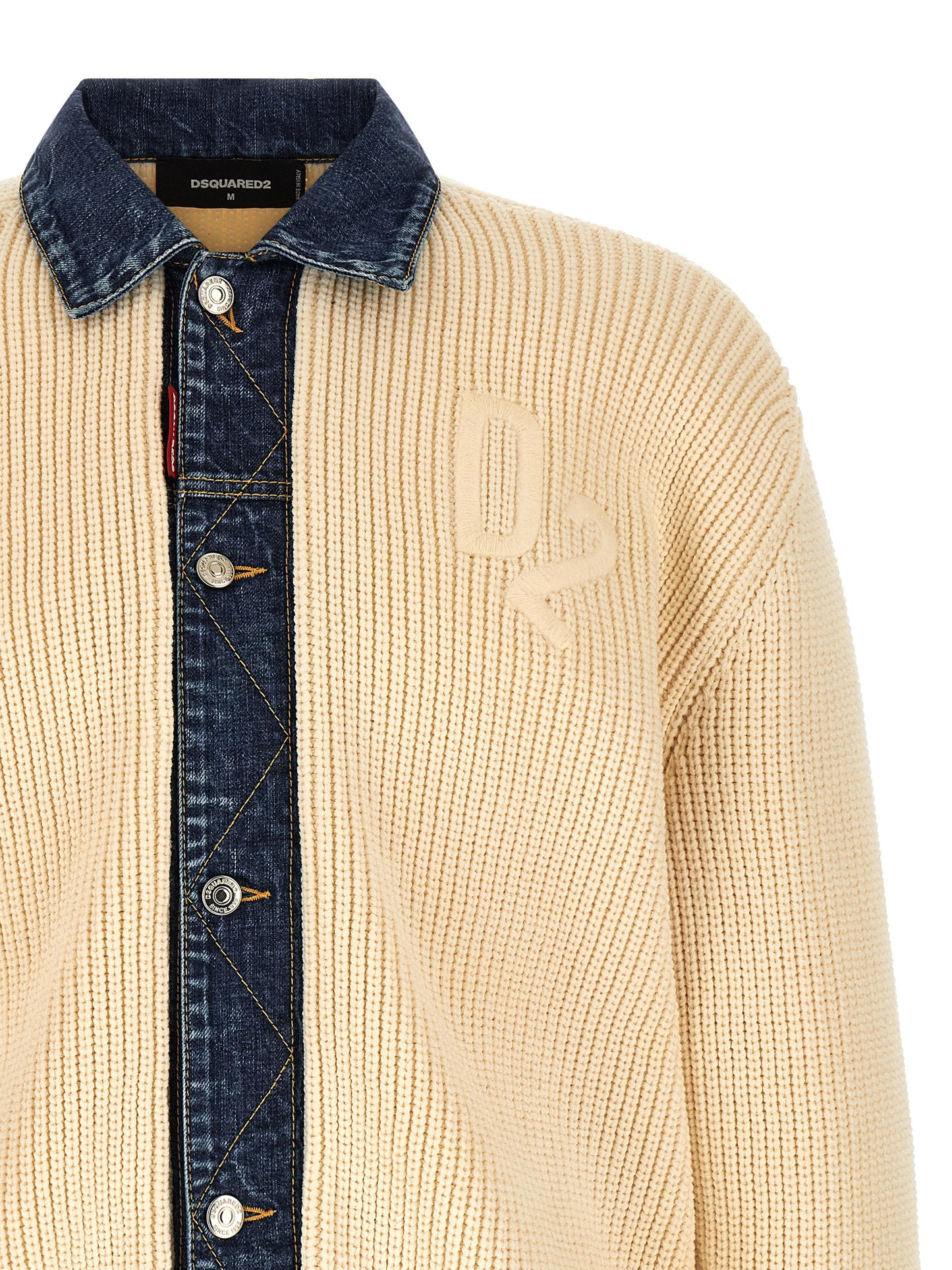 Dsquared2 Men 'Denim Mix D2' Cardigan DSQUARED2
