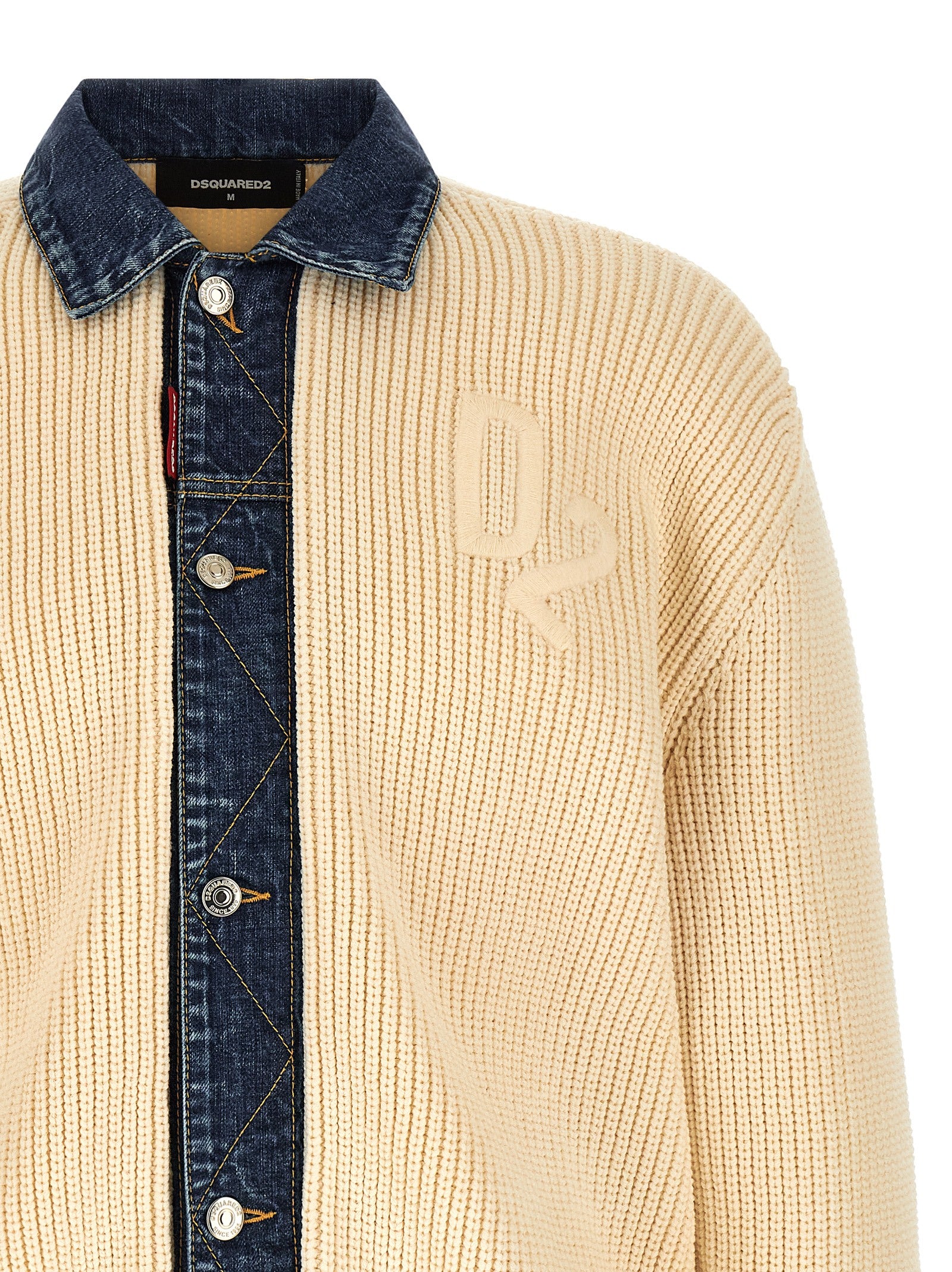 Dsquared2 Men 'Denim Mix D2' Cardigan DSQUARED2